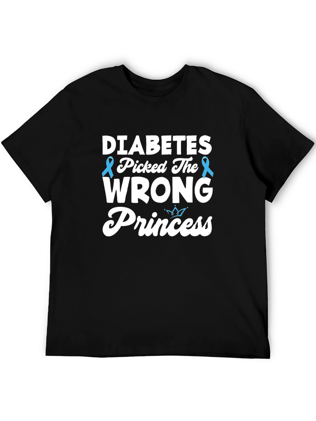 Diabetes Picked The Wrong Princess T-Shirt