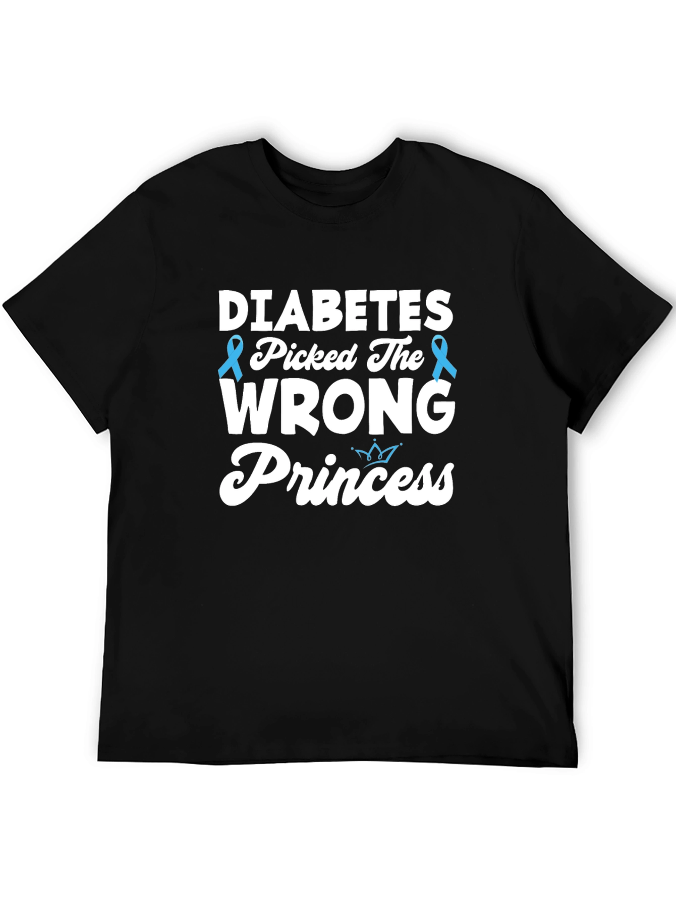 Diabetes Picked The Wrong Princess T-Shirt