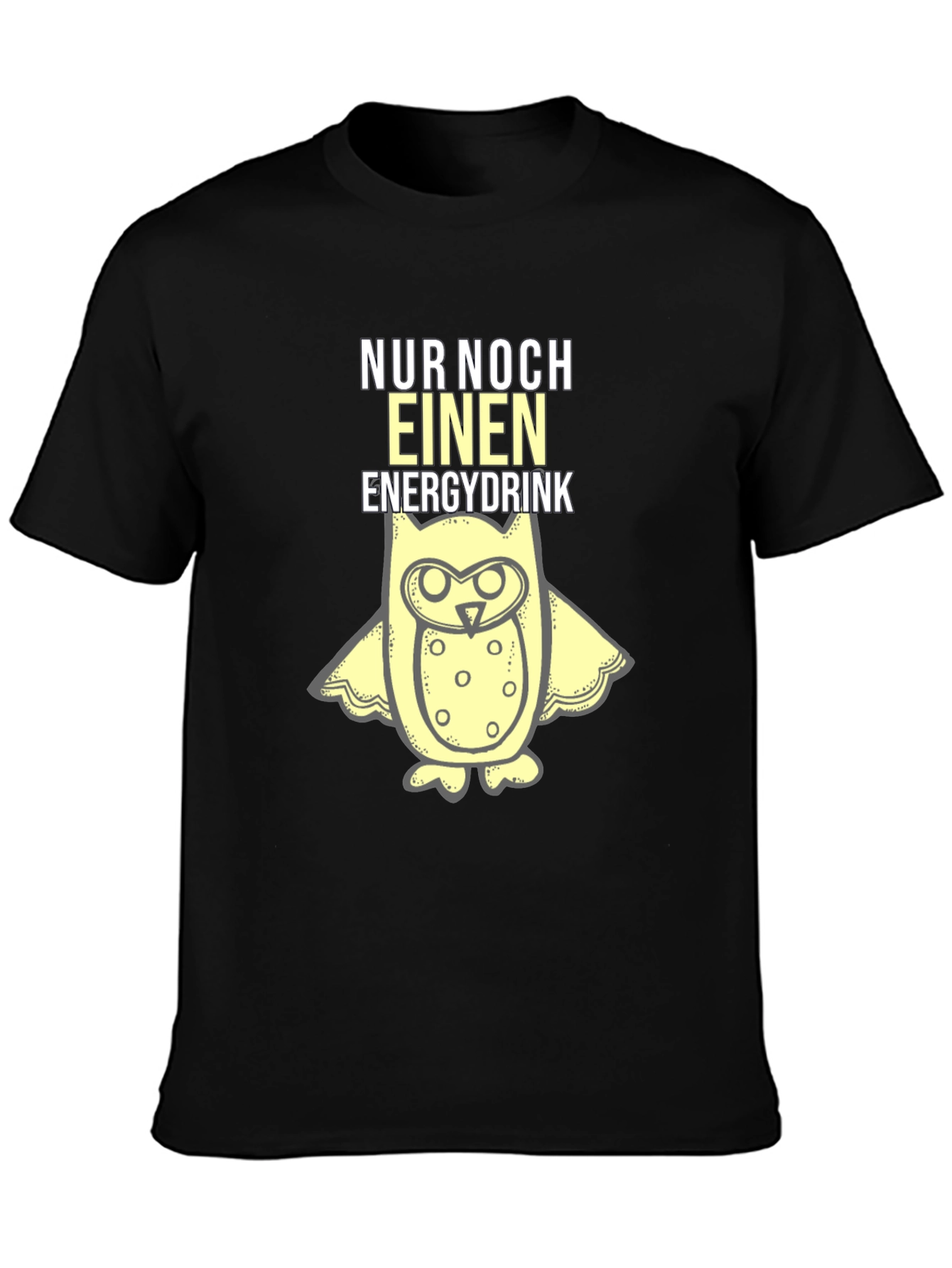 Funny German Energy Drink Owl T-Shirt