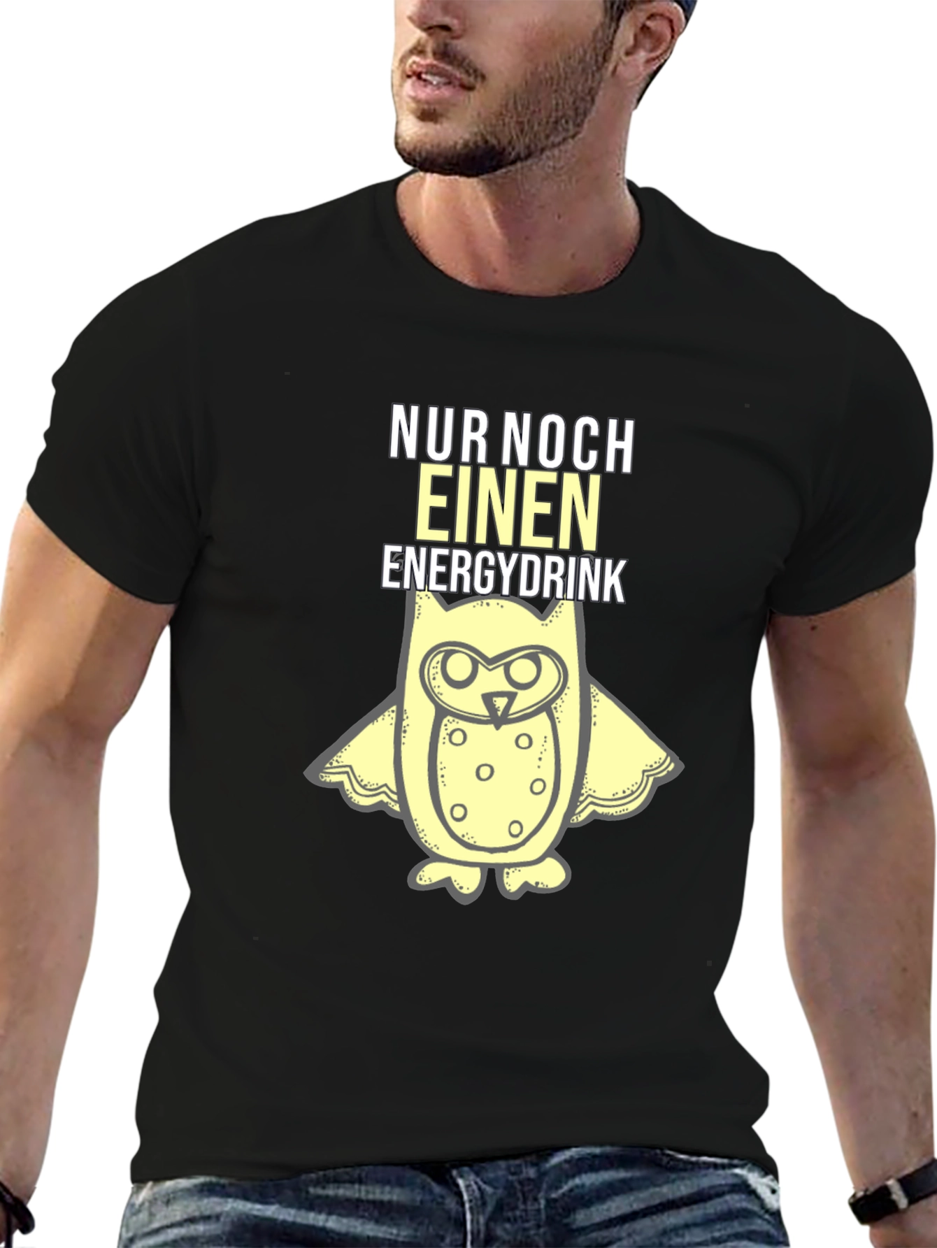 Funny German Energy Drink Owl T-Shirt