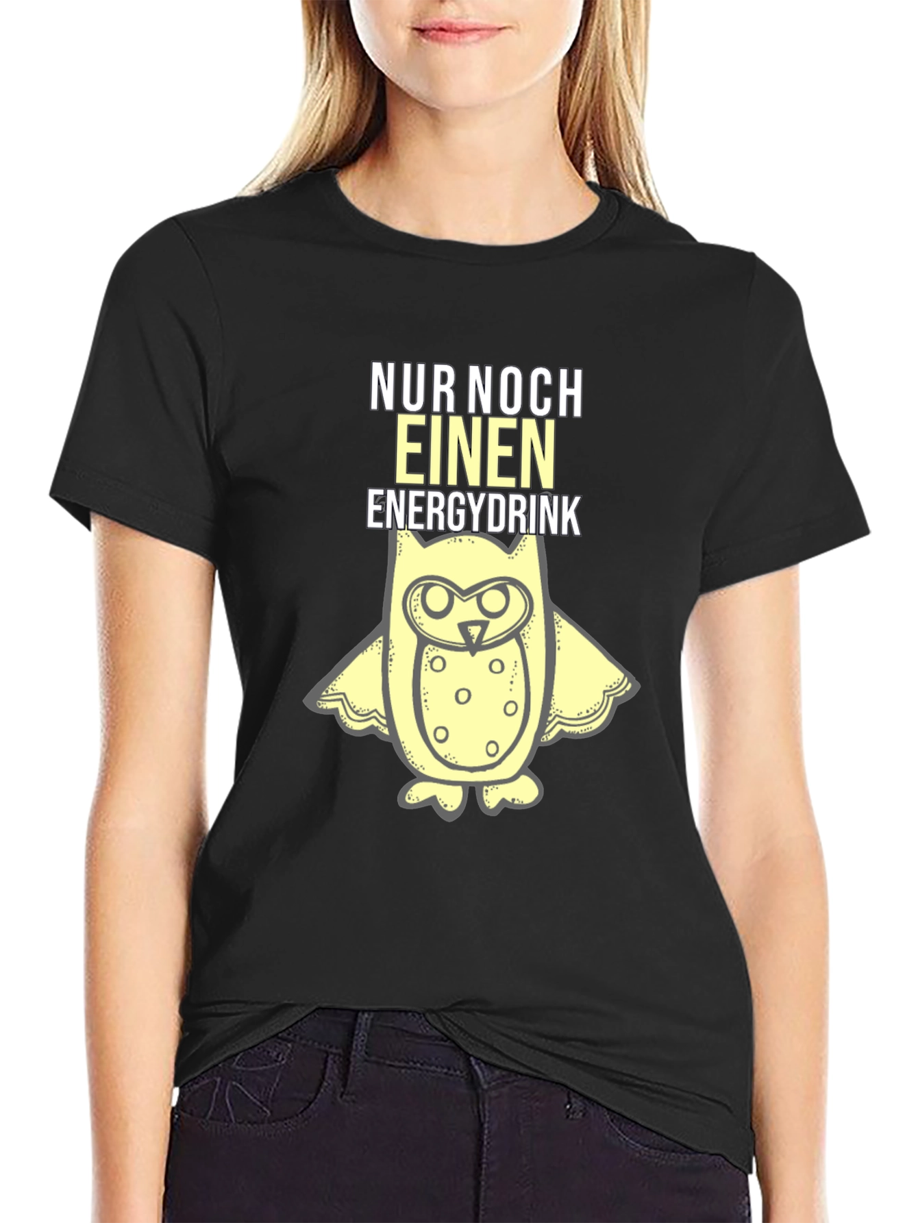 Funny German Energy Drink Owl T-Shirt