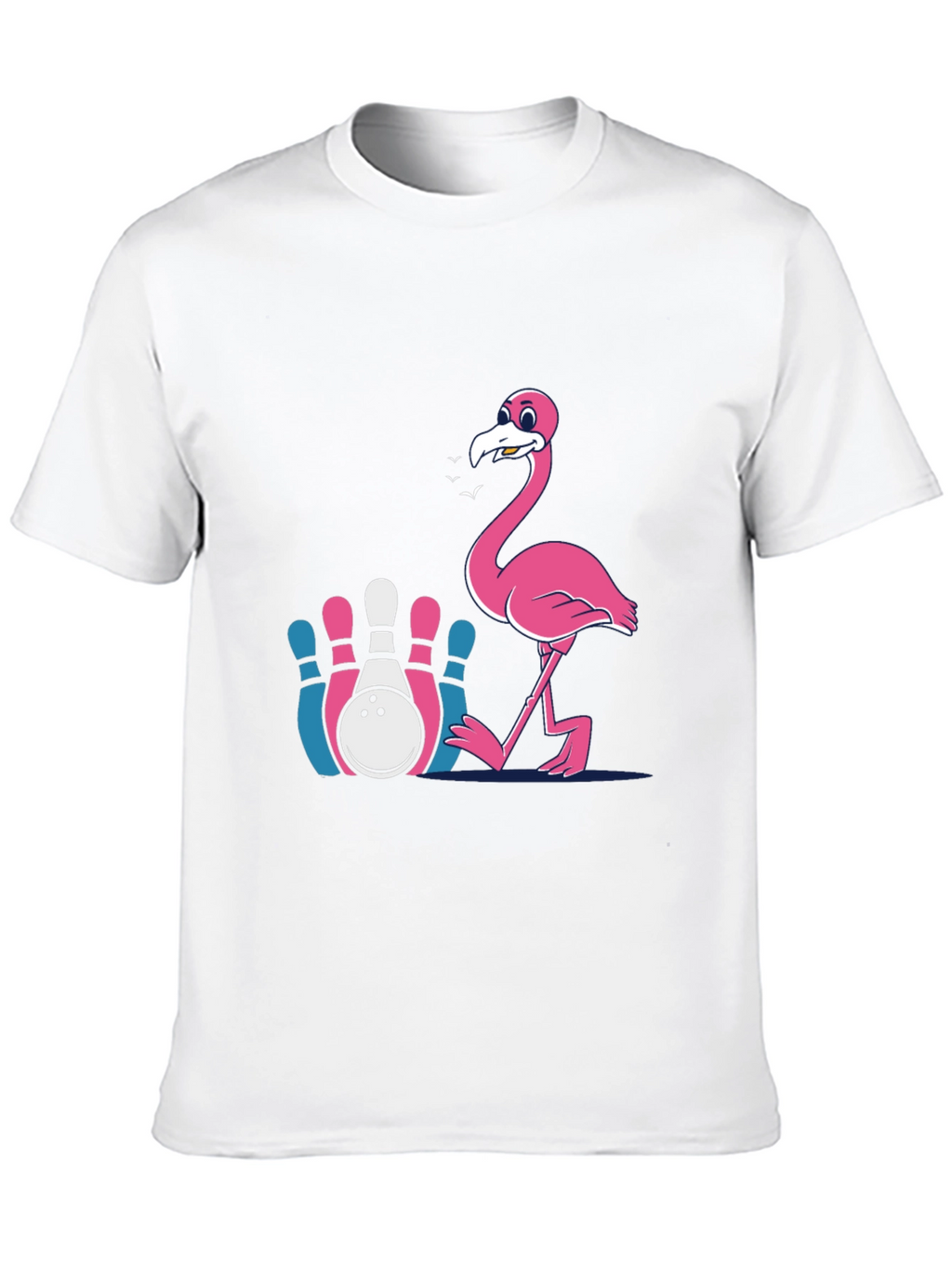 Flamingo Bowling T-Shirt