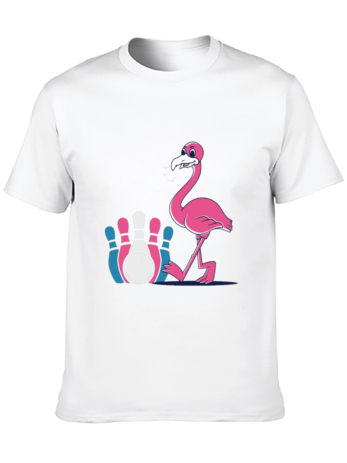 Flamingo Bowling T-Shirt
