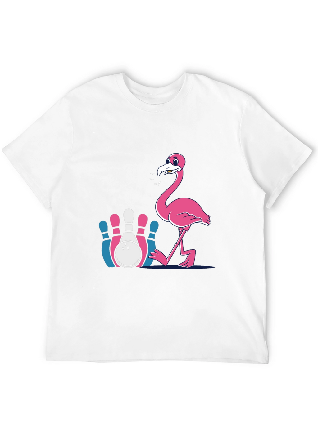 Flamingo Bowling T-Shirt