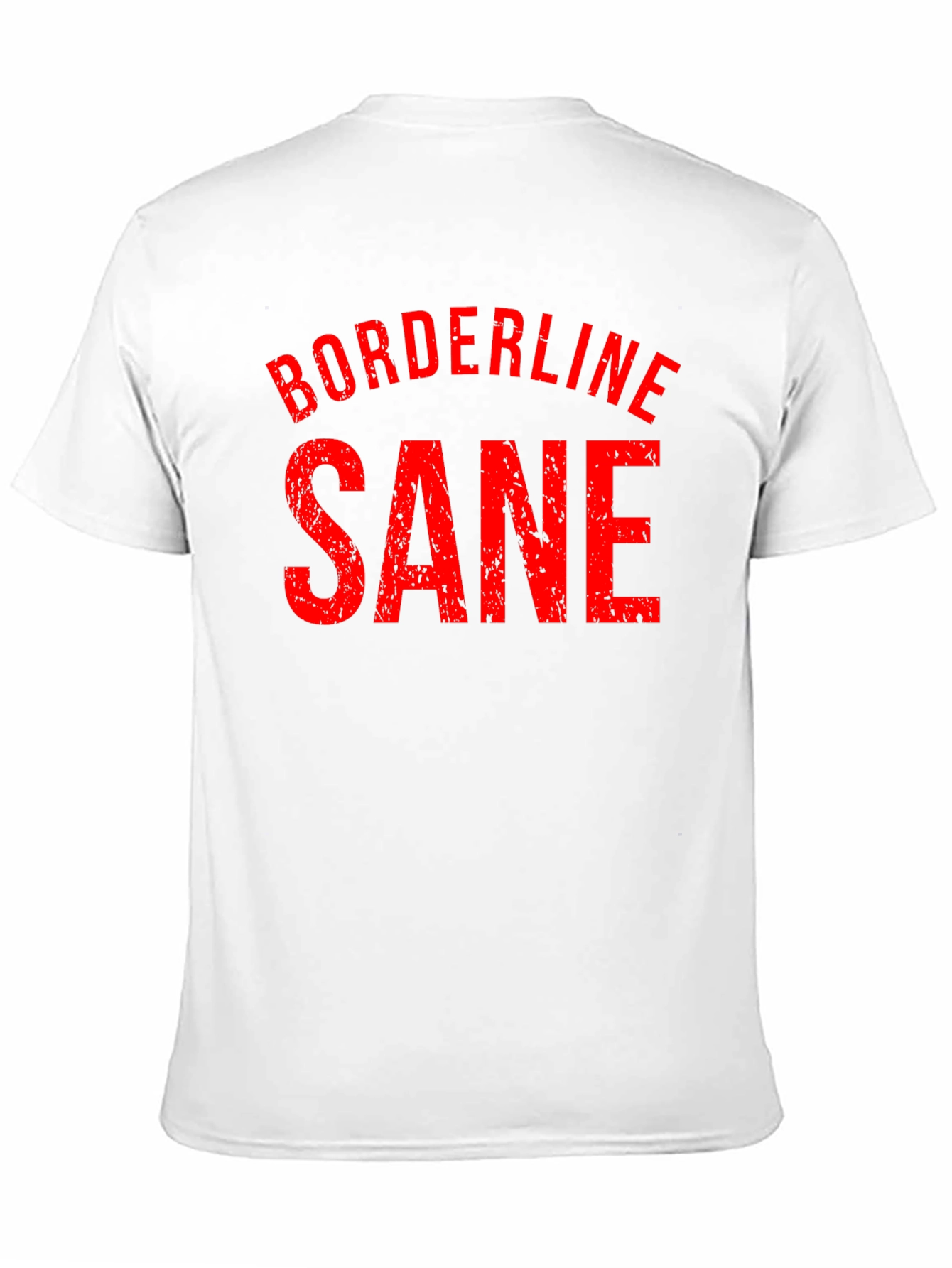 Borderline Sane Graphic T-Shirt - Black