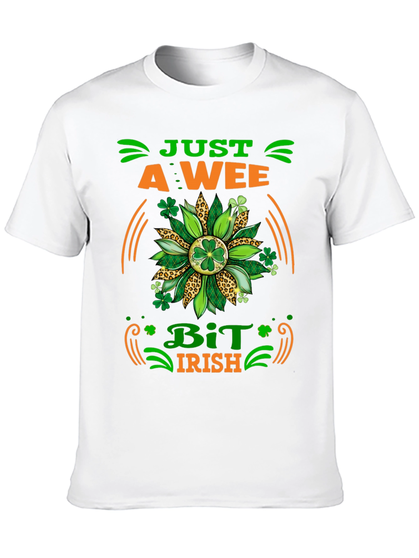 Just A Wee Bit Irish Graphic T-Shirt