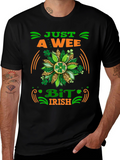 Just A Wee Bit Irish Graphic T-Shirt