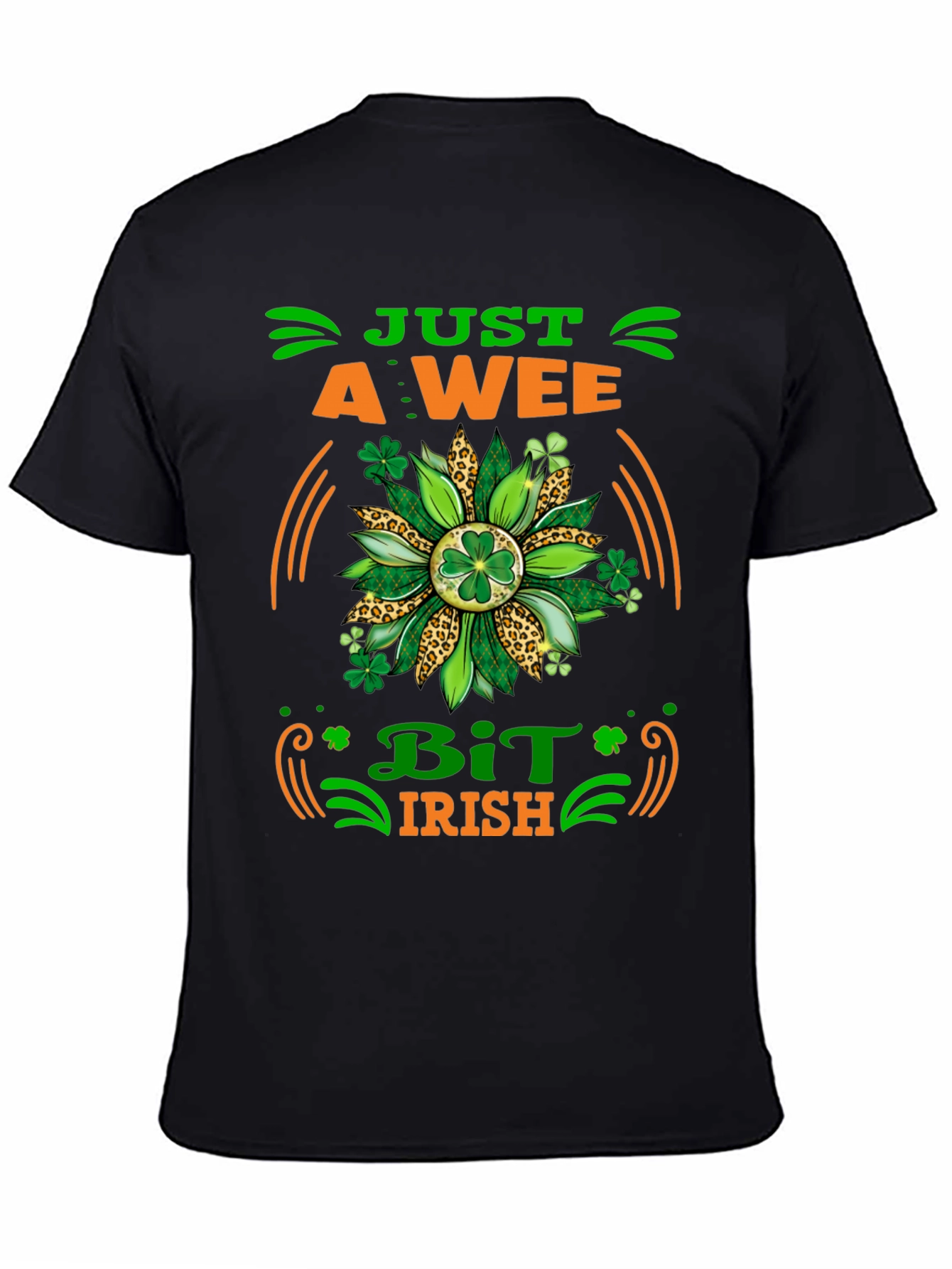 Just A Wee Bit Irish Graphic T-Shirt