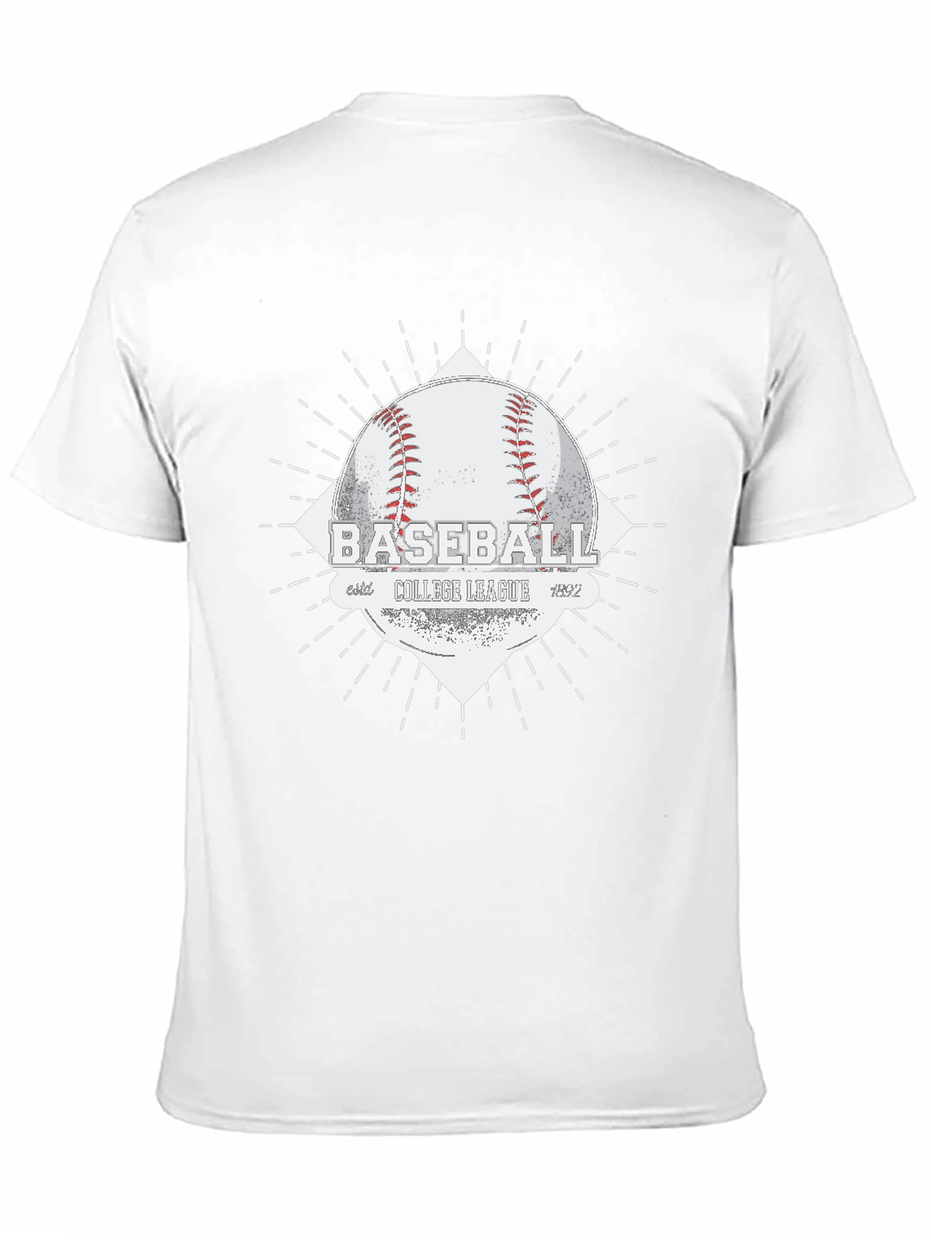 Baseball College League Graphic Tee