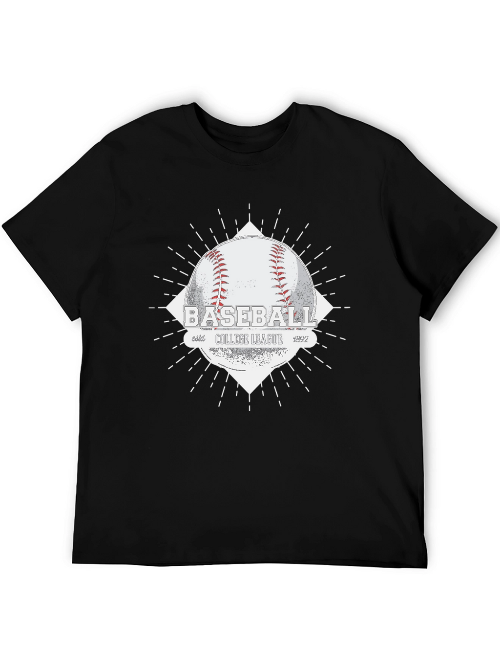 Baseball College League Graphic Tee