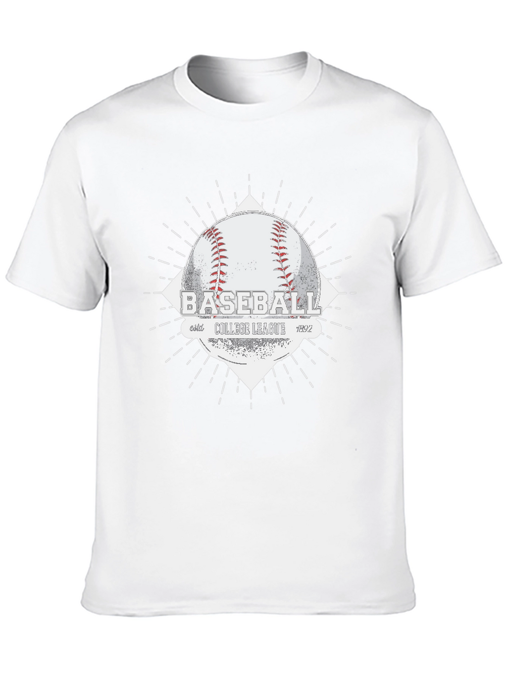 Baseball College League Graphic Tee
