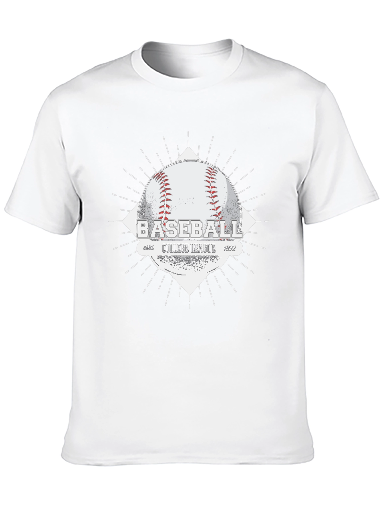 Baseball College League Graphic Tee