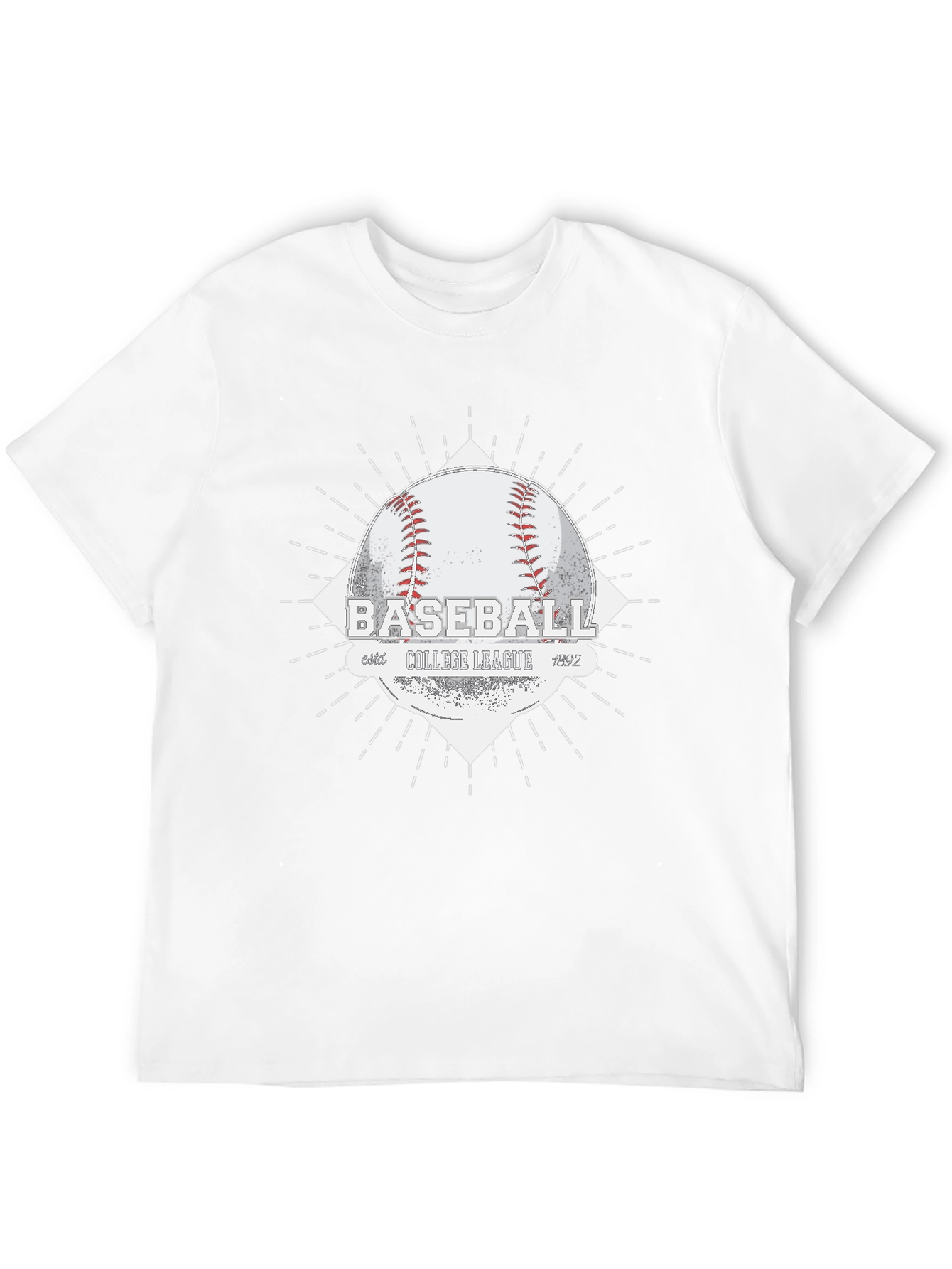 Baseball College League Graphic Tee