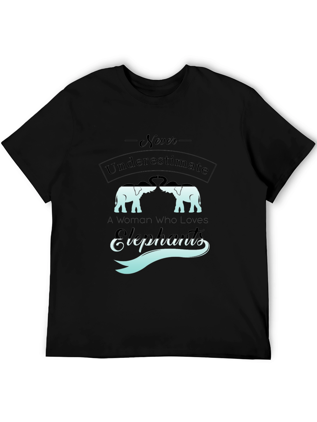 Elephant Lovers Graphic Tee - Never Underestimate