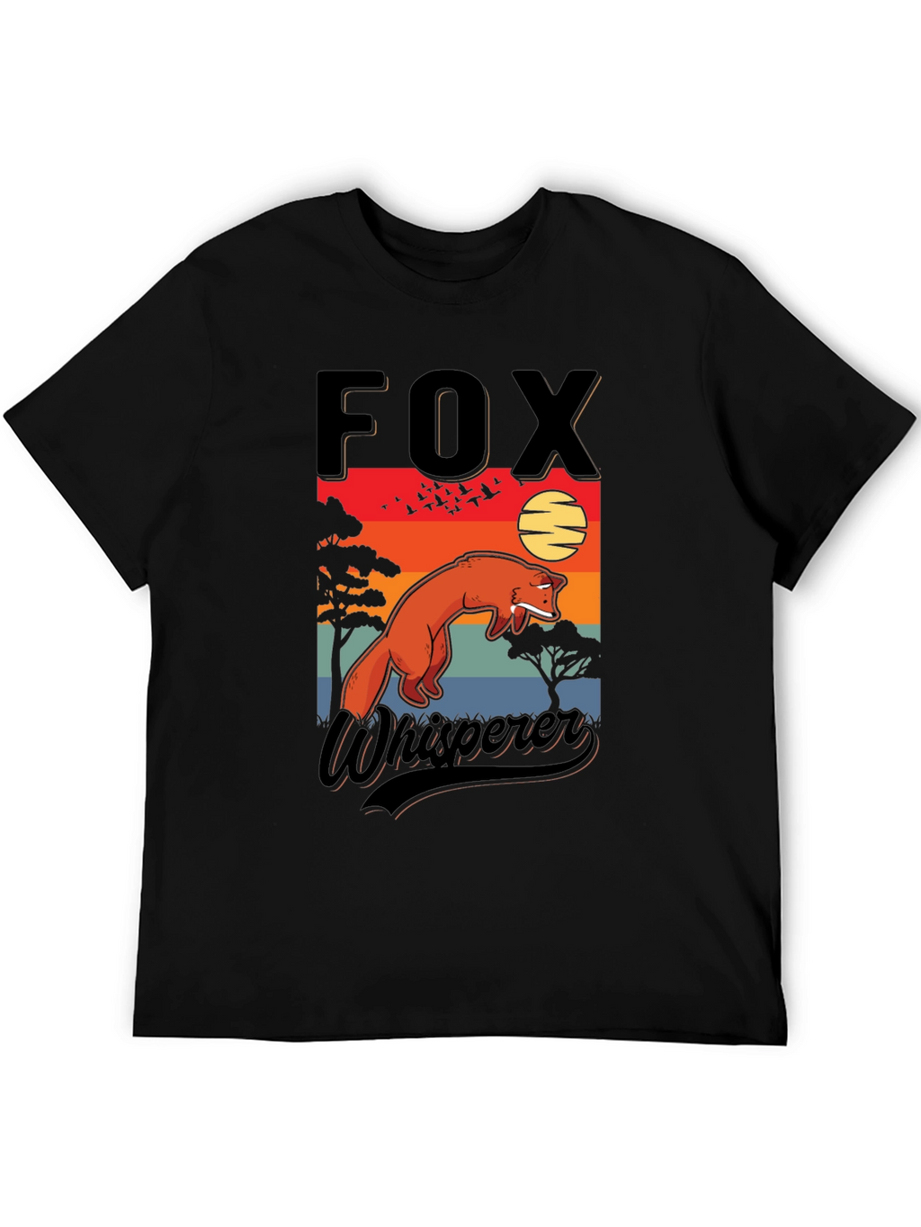 Fox Whisperer Graphic T-Shirt - Nature Inspired Design