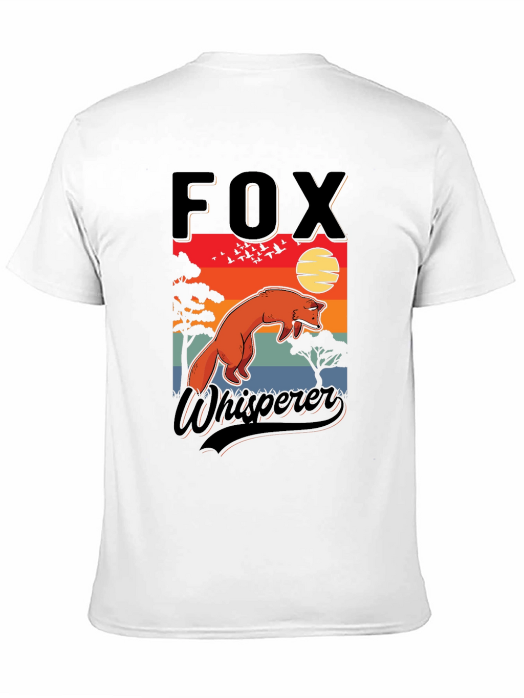 Fox Whisperer Graphic T-Shirt - Nature Inspired Design