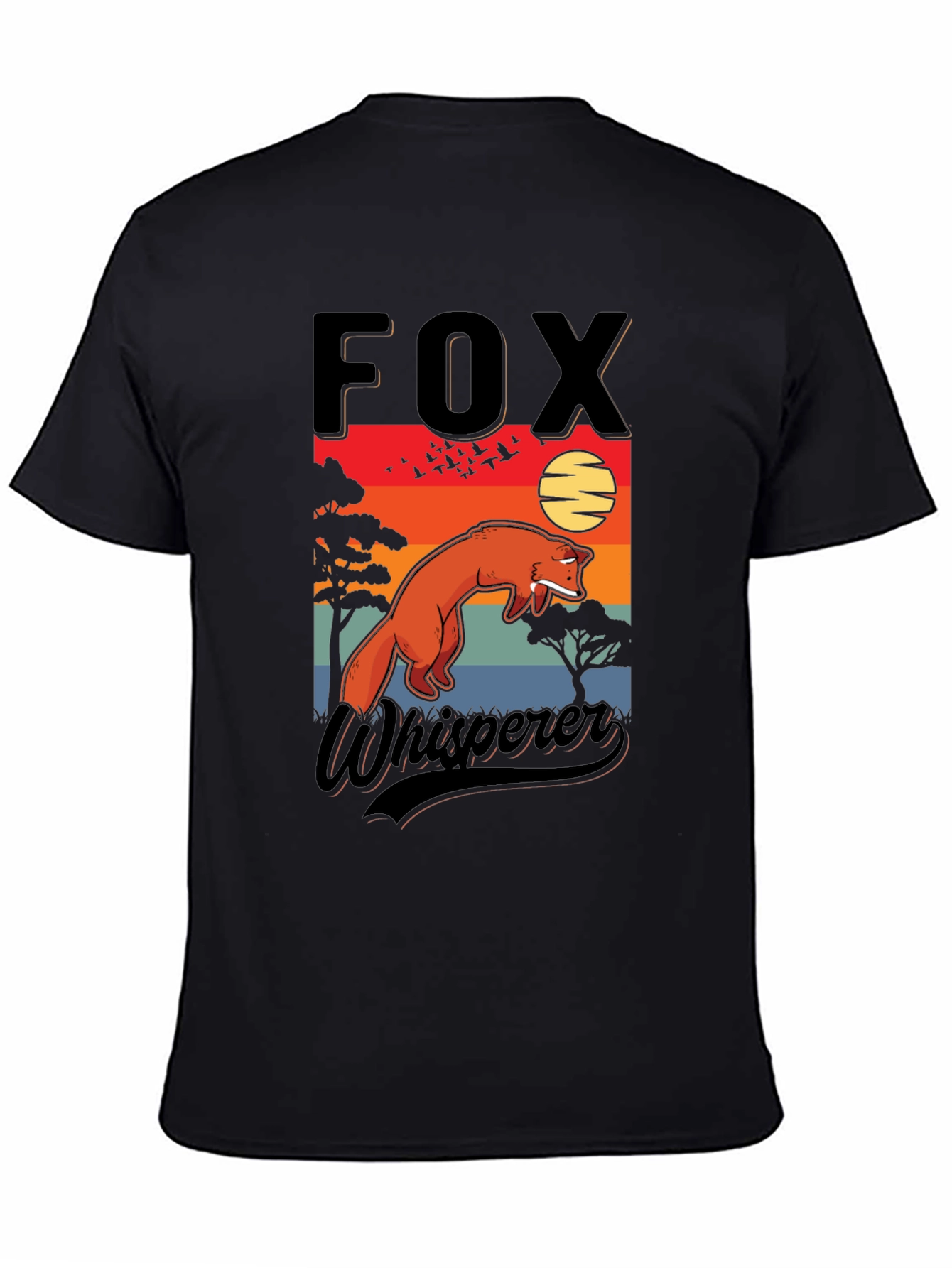 Fox Whisperer Graphic T-Shirt - Nature Inspired Design