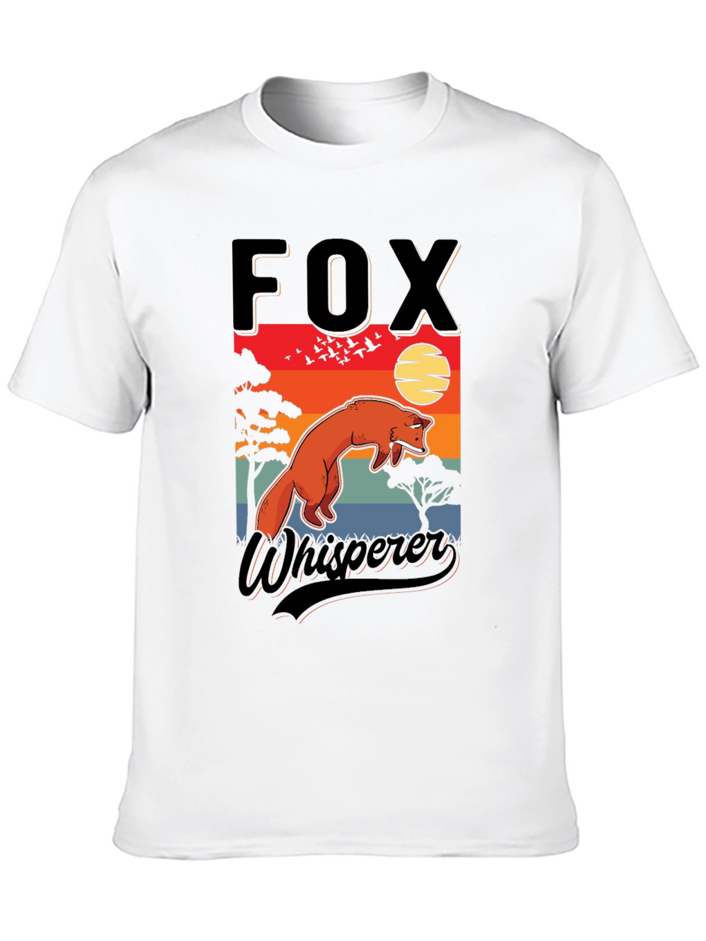 Fox Whisperer Graphic T-Shirt - Nature Inspired Design