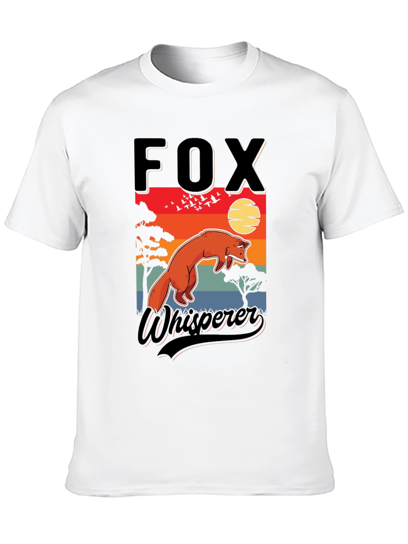 Fox Whisperer Graphic T-Shirt - Nature Inspired Design