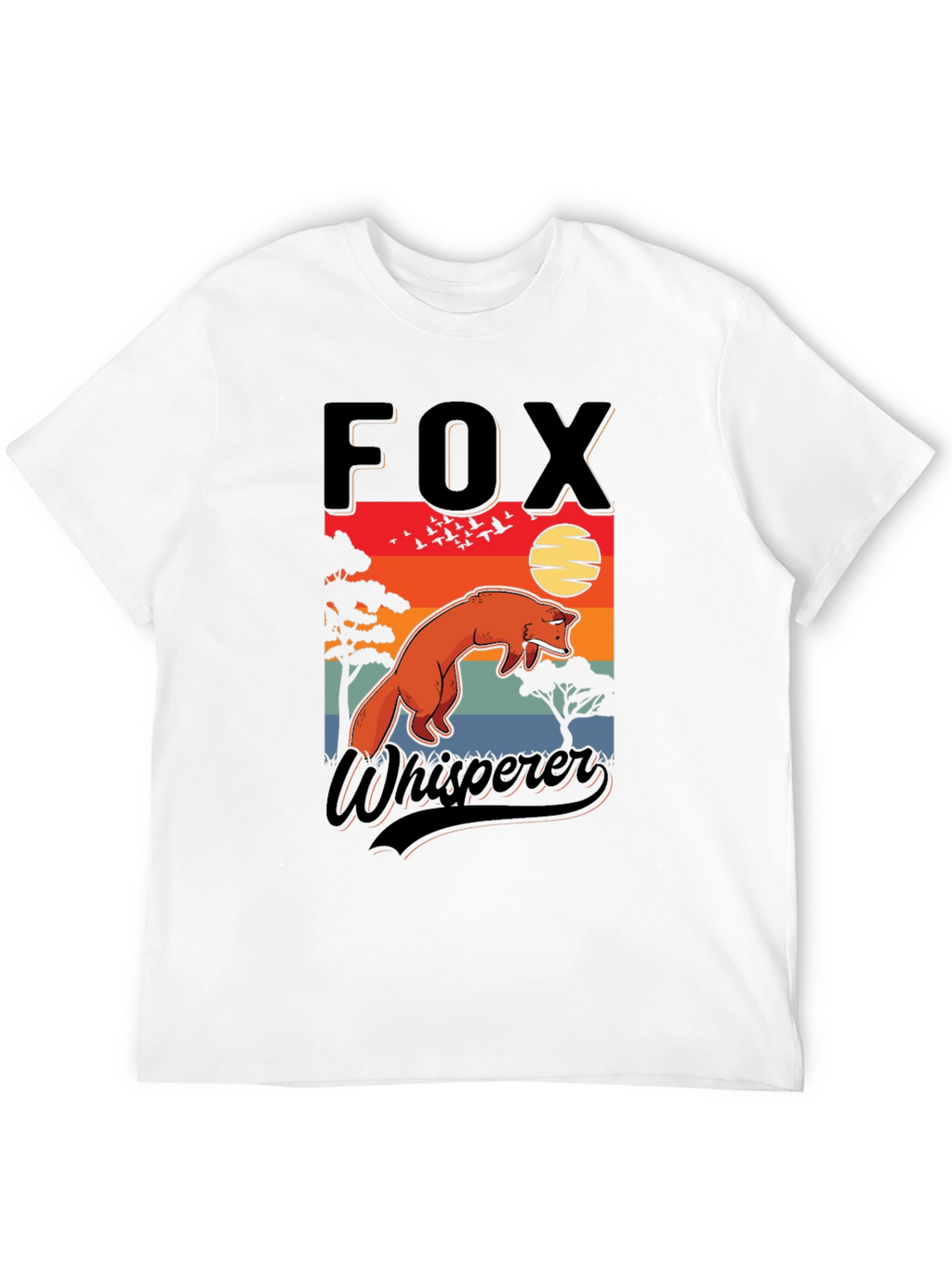 Fox Whisperer Graphic T-Shirt - Nature Inspired Design