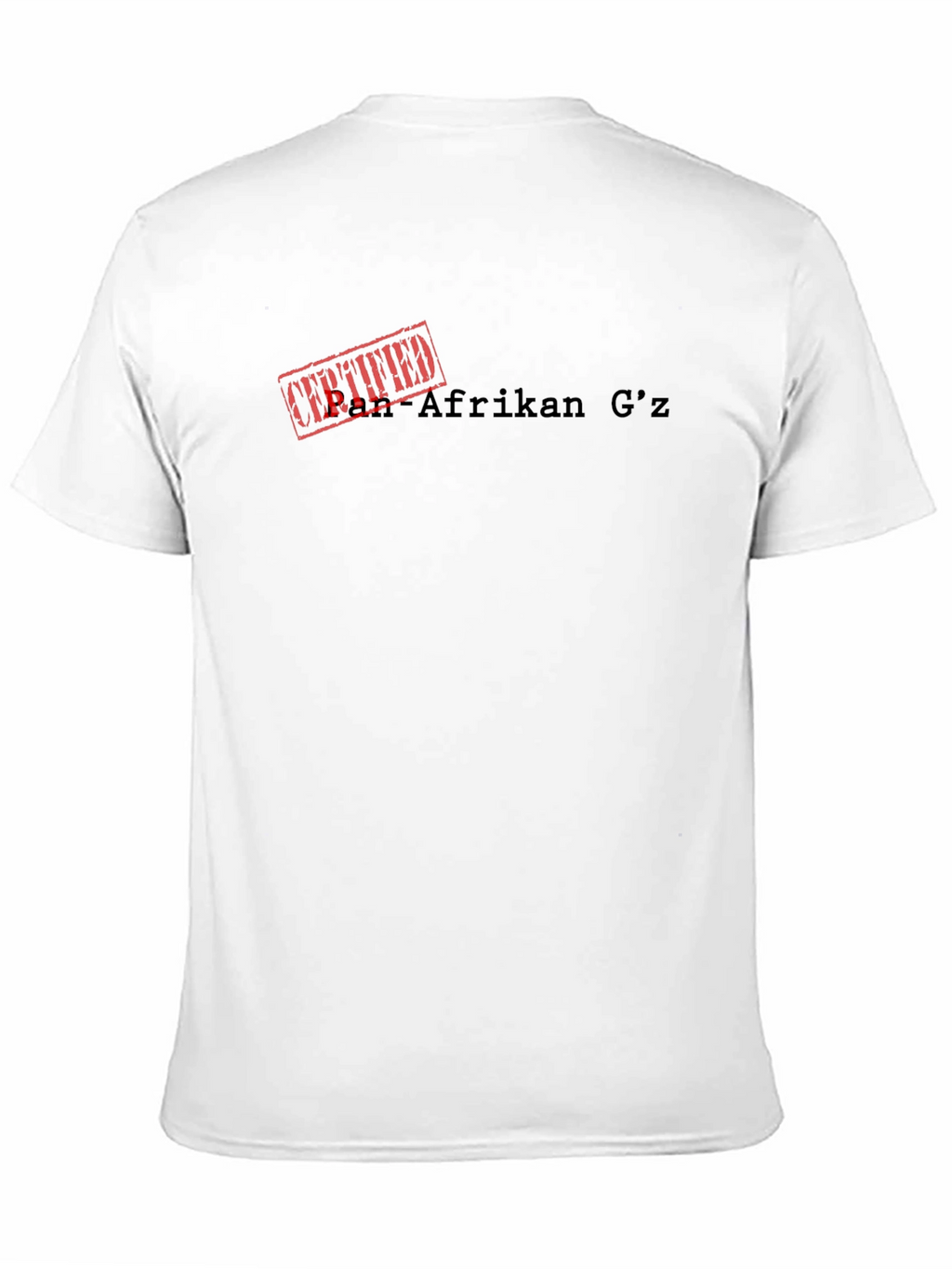 Certified Afrikan Gz Graphic T-Shirt