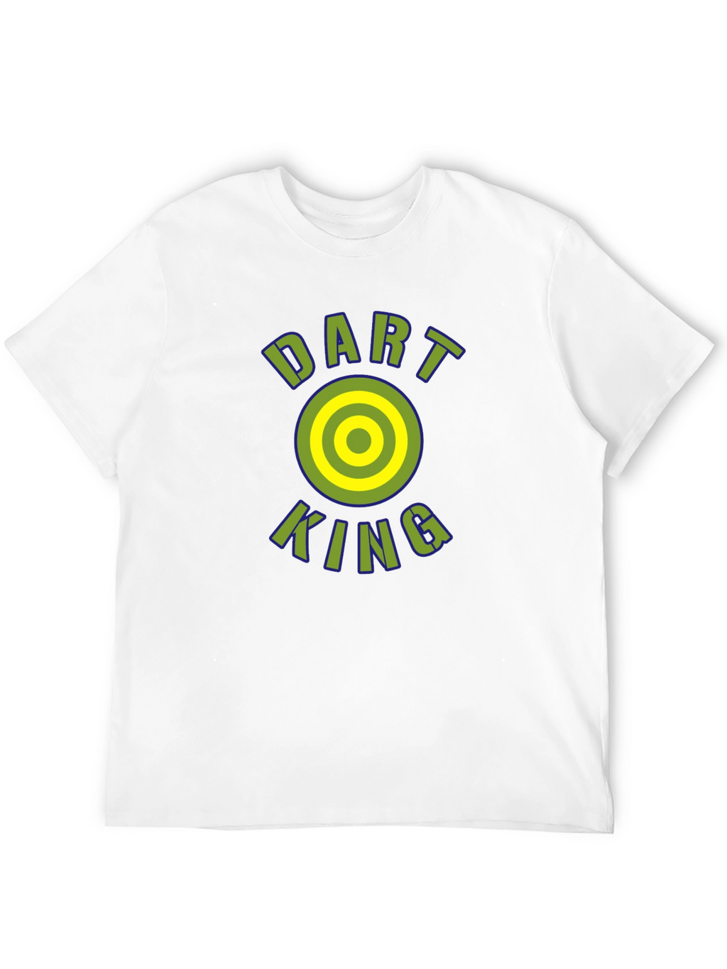 Dart King Graphic T-Shirt - Cool Casual Tee