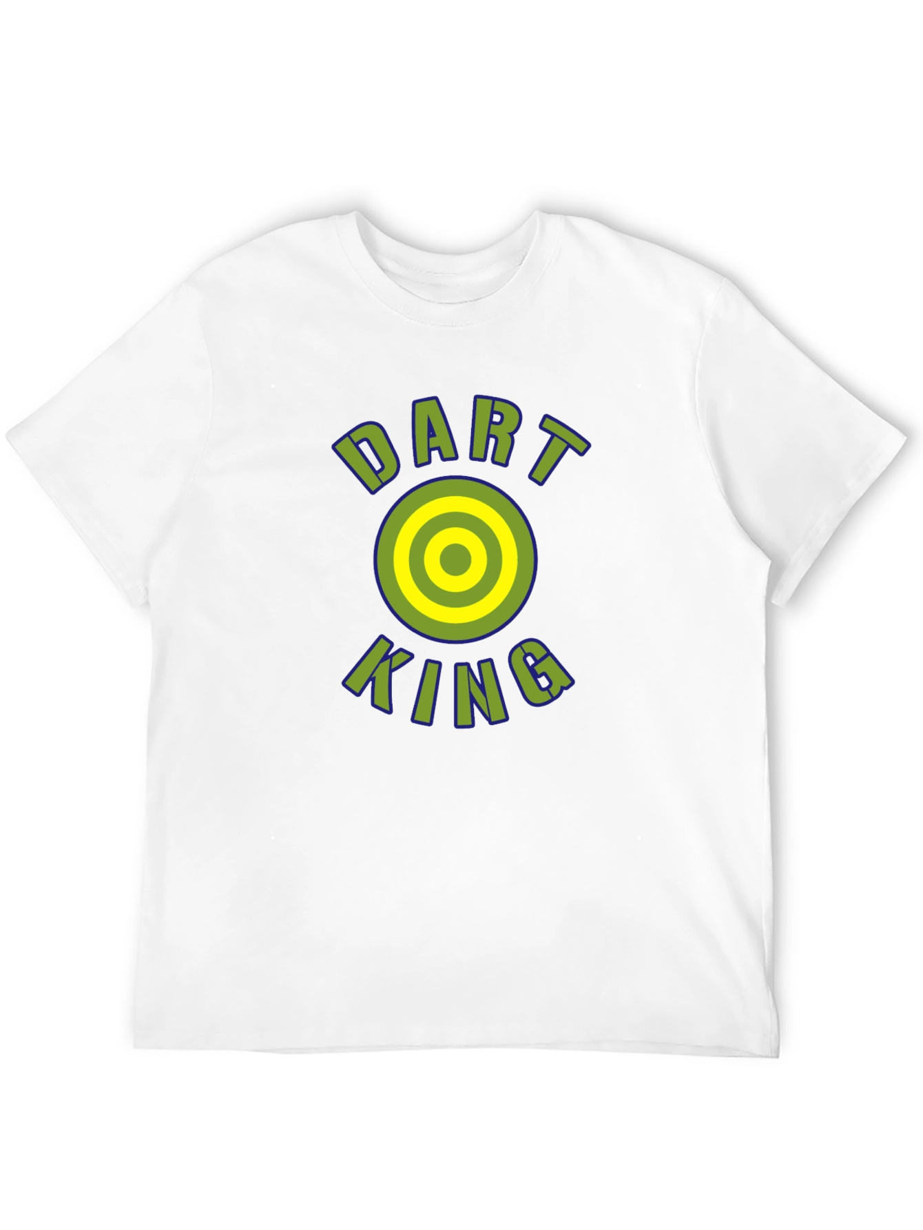 Dart King Graphic T-Shirt - Cool Casual Tee