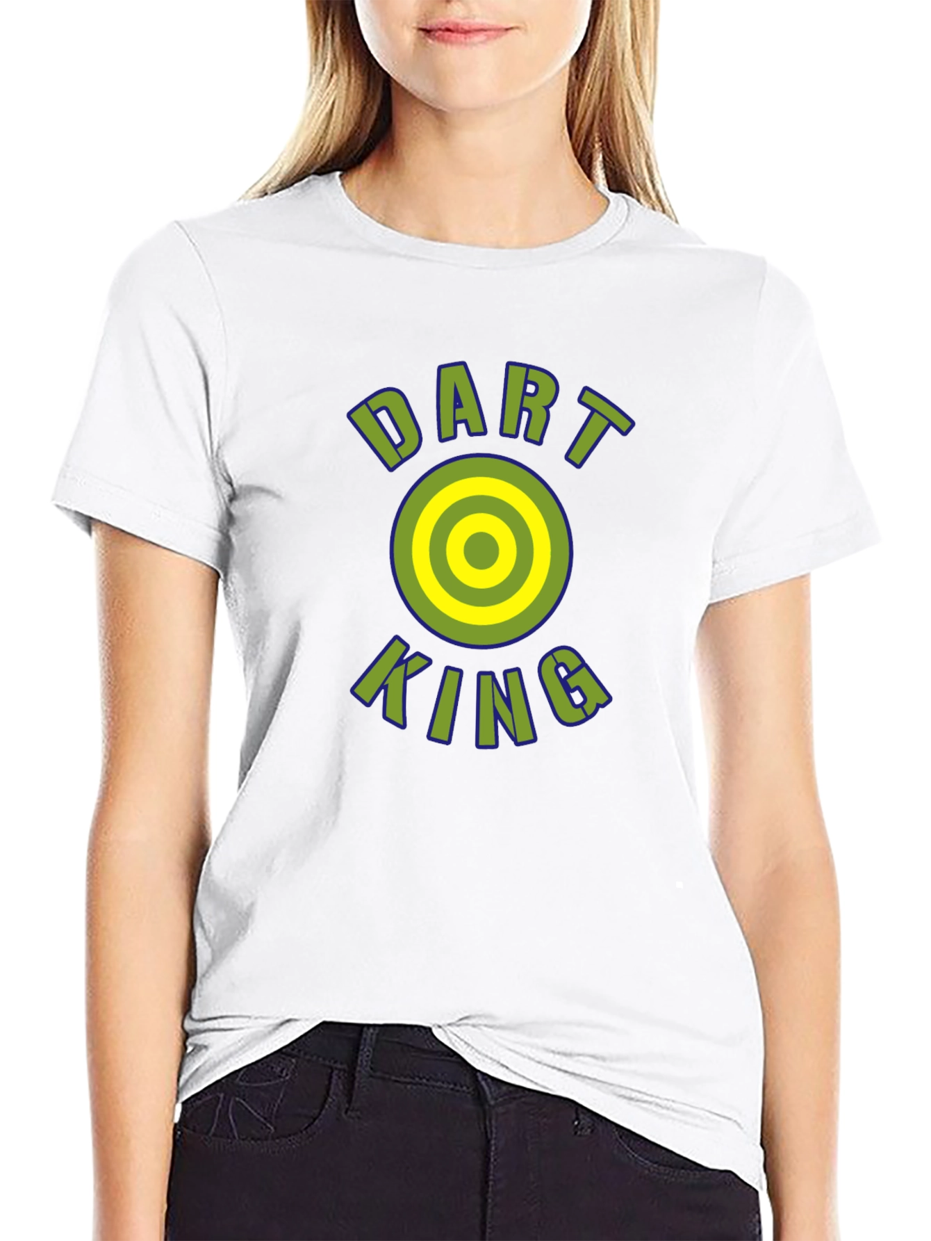 Dart King Graphic T-Shirt - Cool Casual Tee