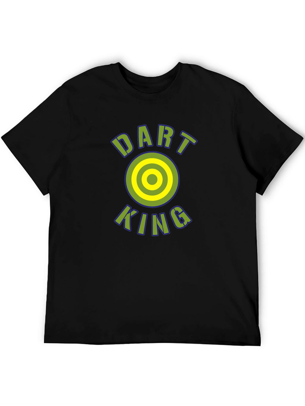 Dart King Graphic T-Shirt - Cool Casual Tee