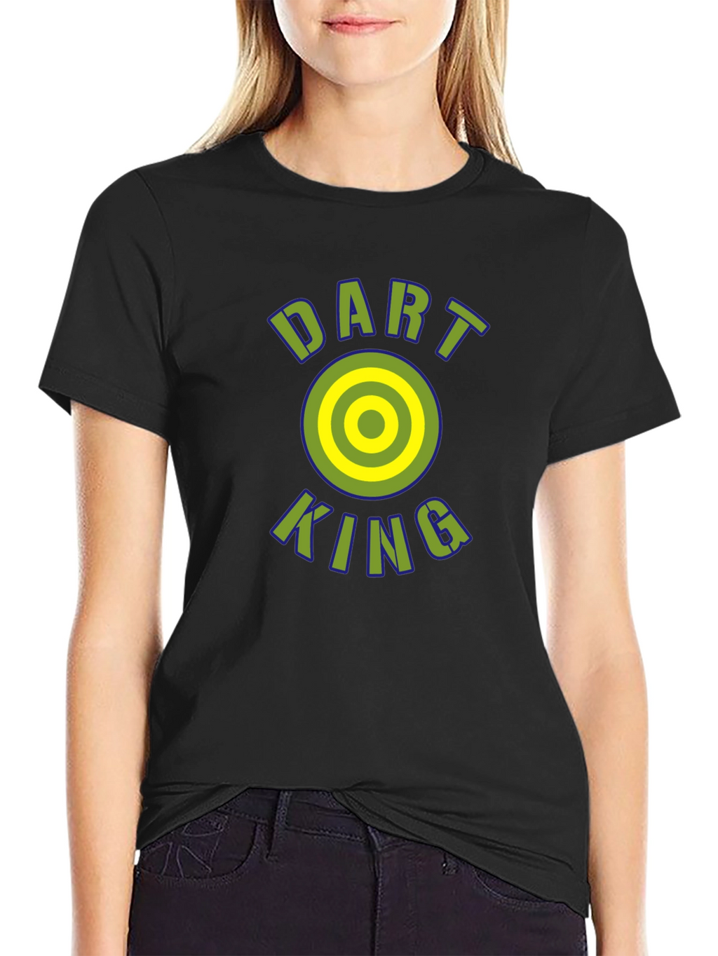 Dart King Graphic T-Shirt - Cool Casual Tee