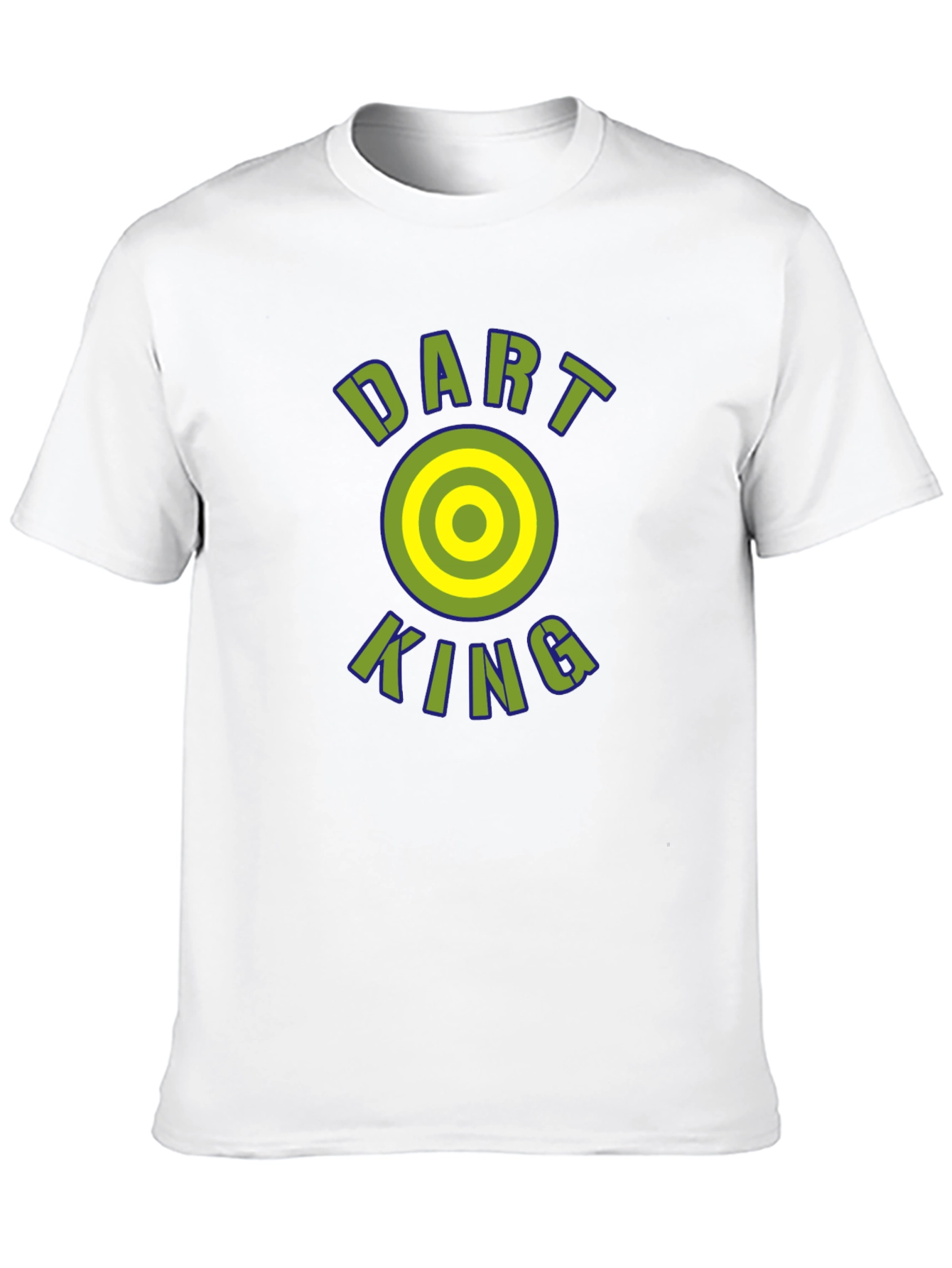 Dart King Graphic T-Shirt - Cool Casual Tee