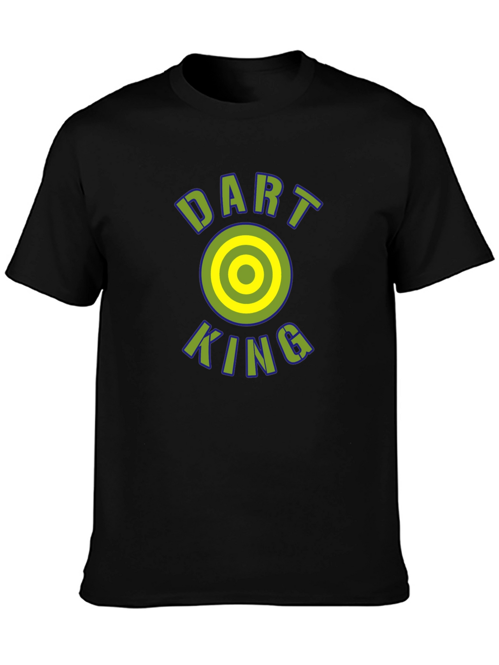 Dart King Graphic T-Shirt - Cool Casual Tee