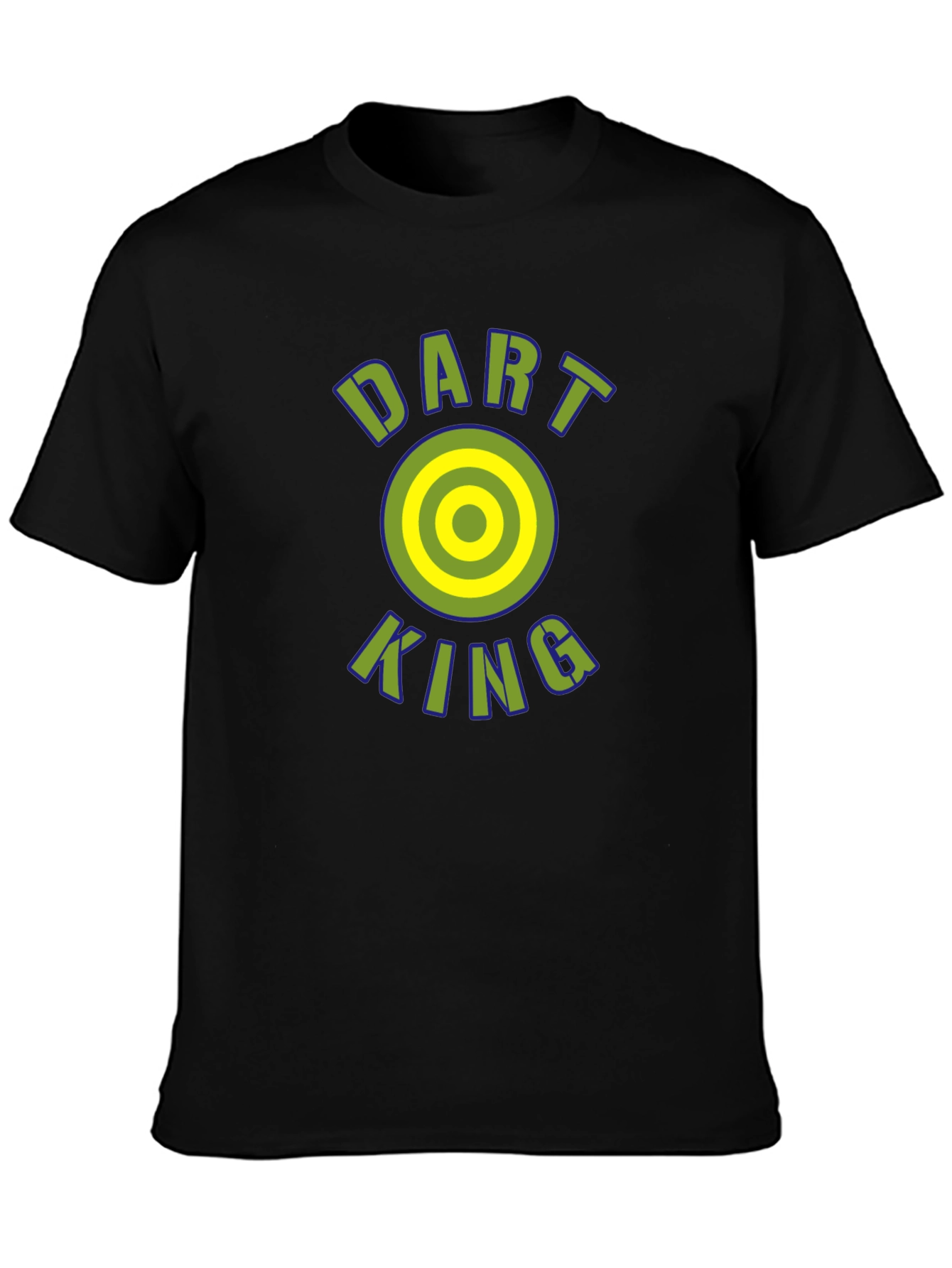 Dart King Graphic T-Shirt - Cool Casual Tee