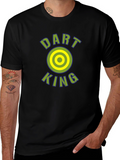 Dart King Graphic T-Shirt - Cool Casual Tee