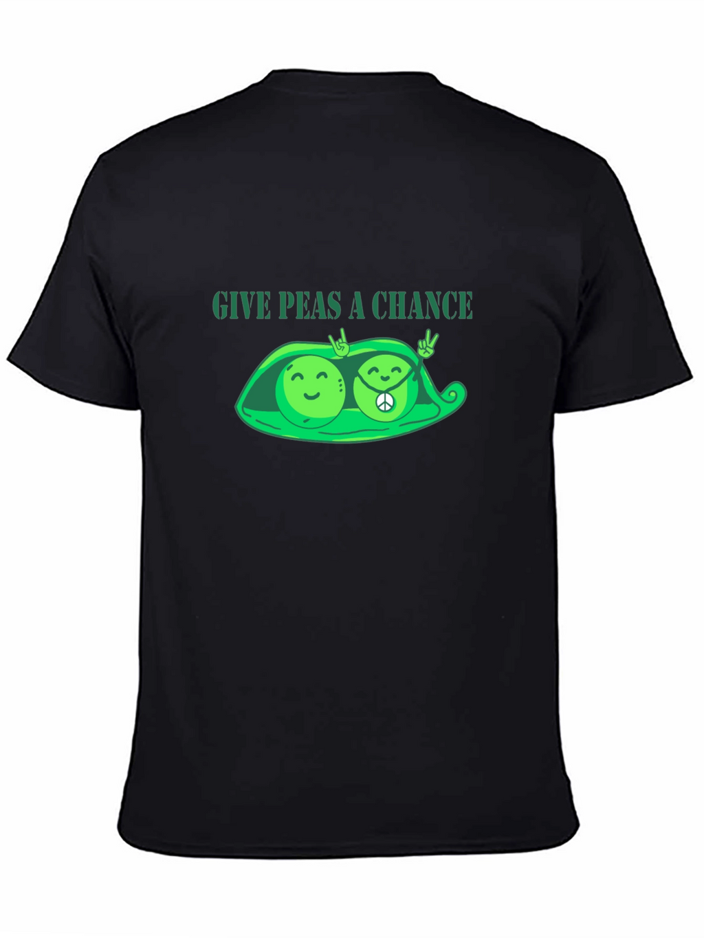 Give Peas a Chance T-Shirt - Peace & Love