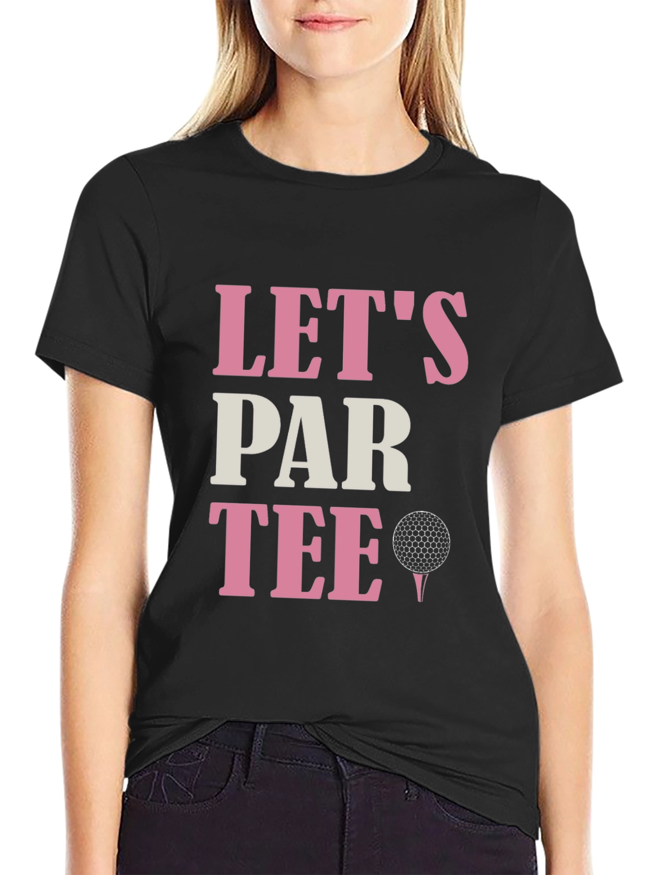 Lets Par Tee Golf T-Shirt - Fun Golfing Tee