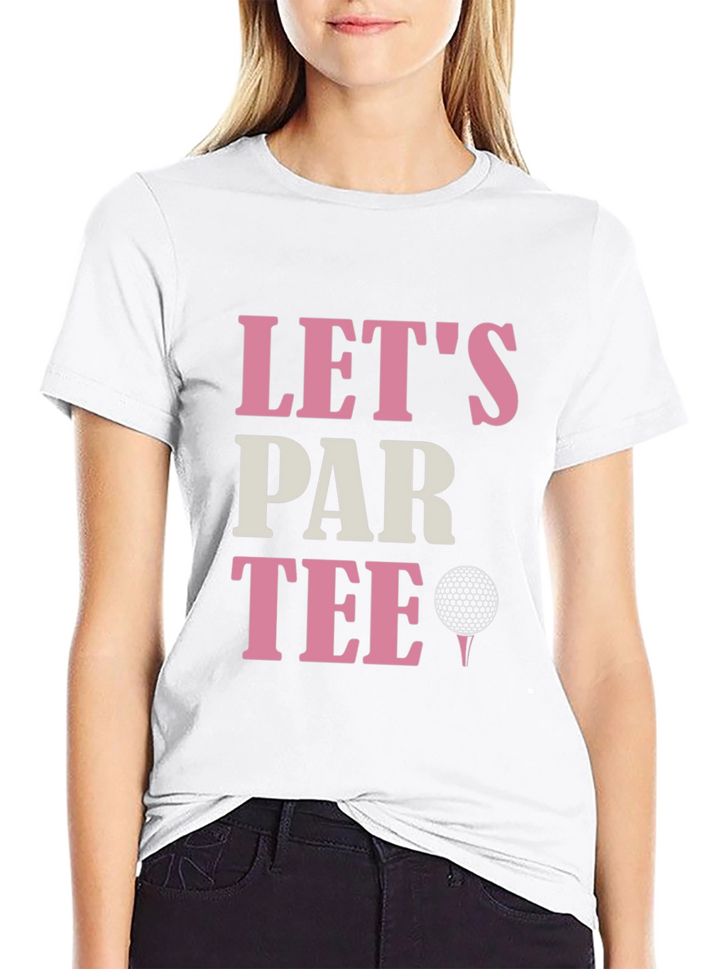 Lets Par Tee Golf T-Shirt - Fun Golfing Tee