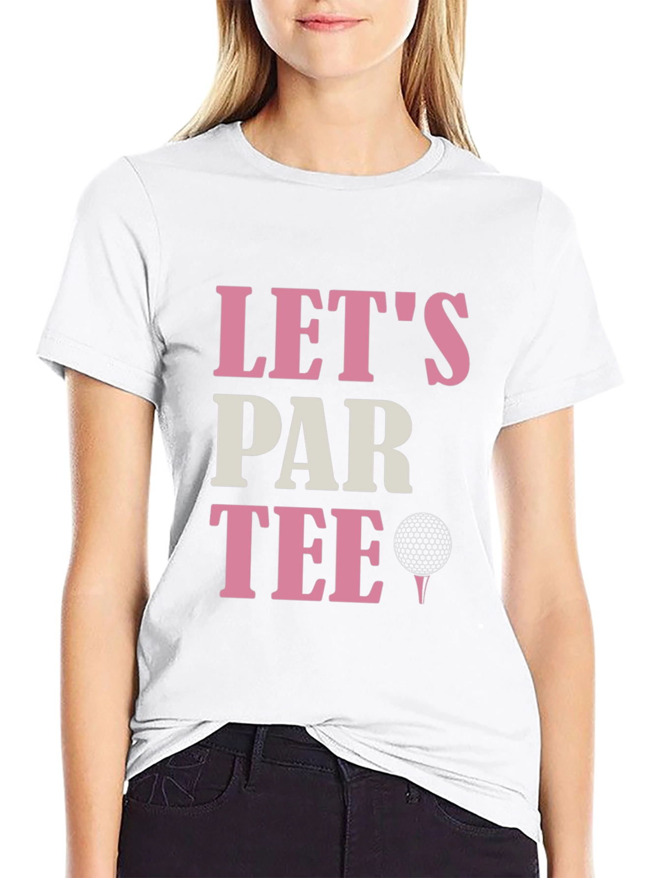 Lets Par Tee Golf T-Shirt - Fun Golfing Tee
