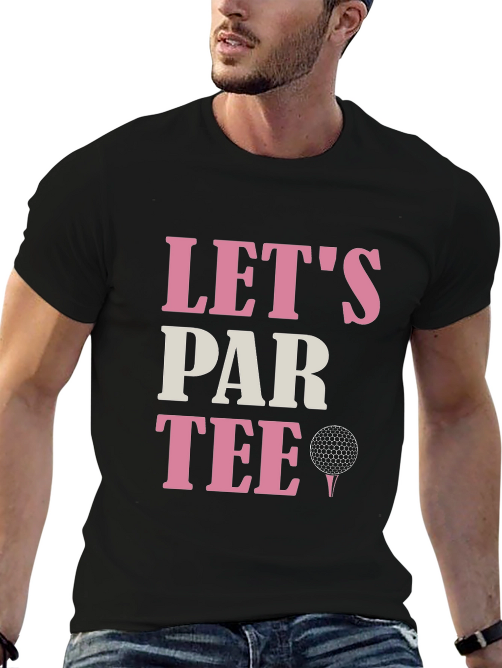Lets Par Tee Golf T-Shirt - Fun Golfing Tee