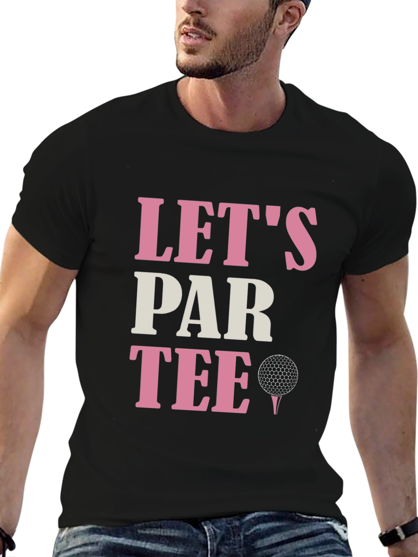 Lets Par Tee Golf T-Shirt - Fun Golfing Tee