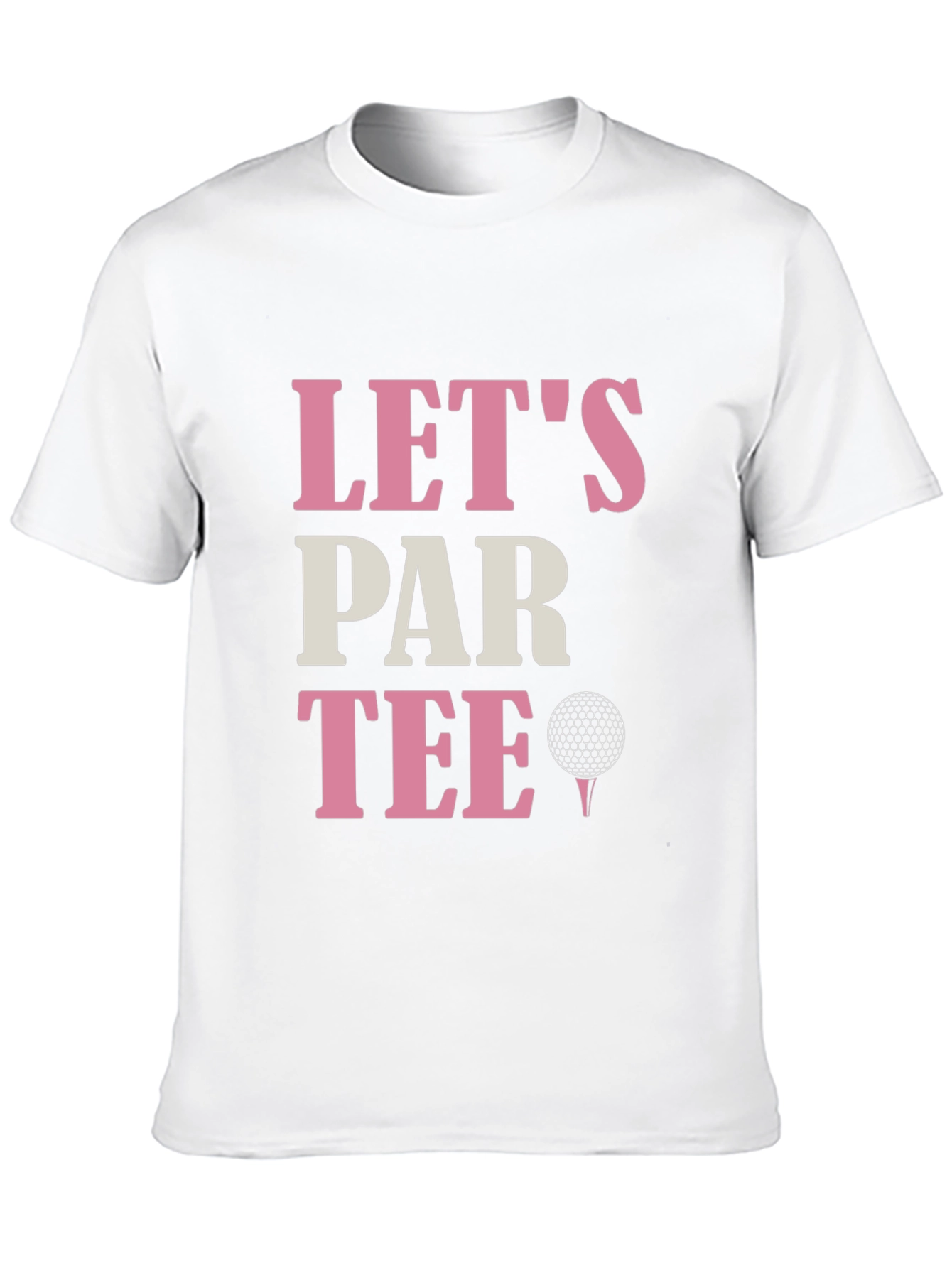Lets Par Tee Golf T-Shirt - Fun Golfing Tee