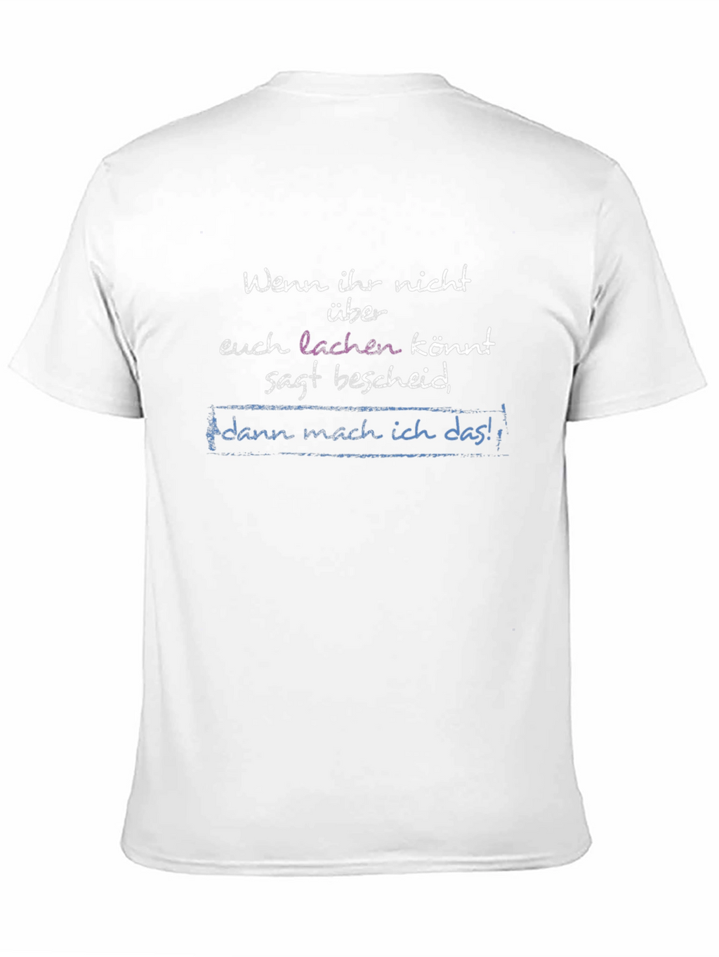 Humorous German Phrase T-Shirt - Black