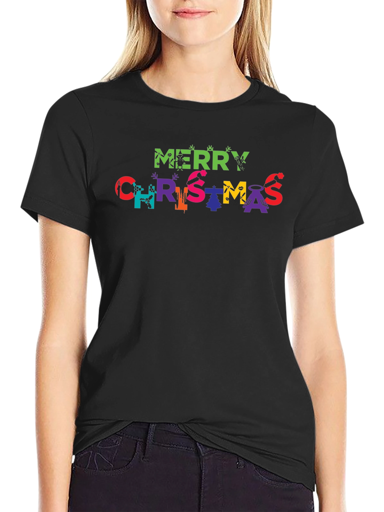 Merry Christmas Graphic T-Shirt
