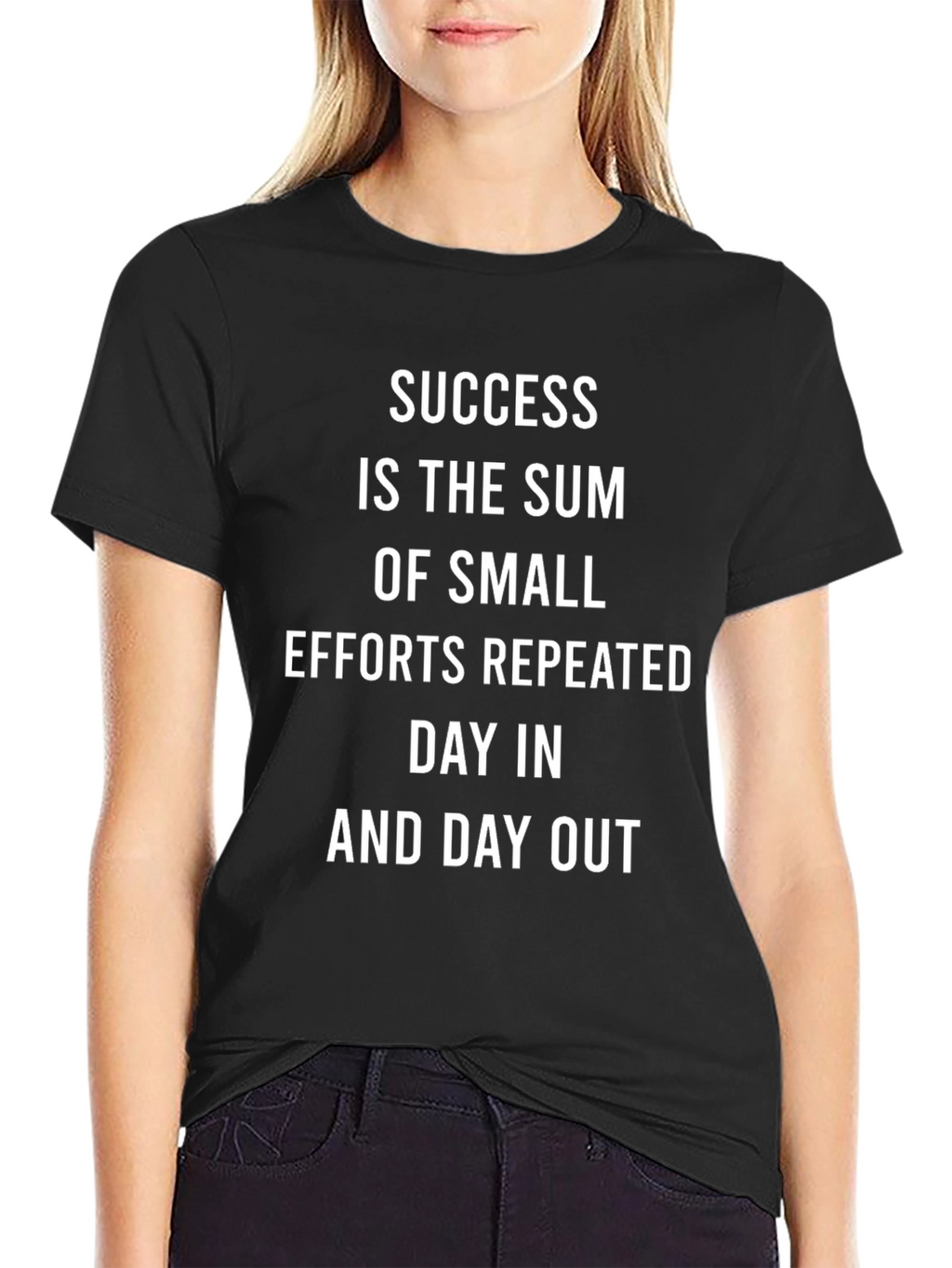 Motivational T-Shirt: Success is the Sum