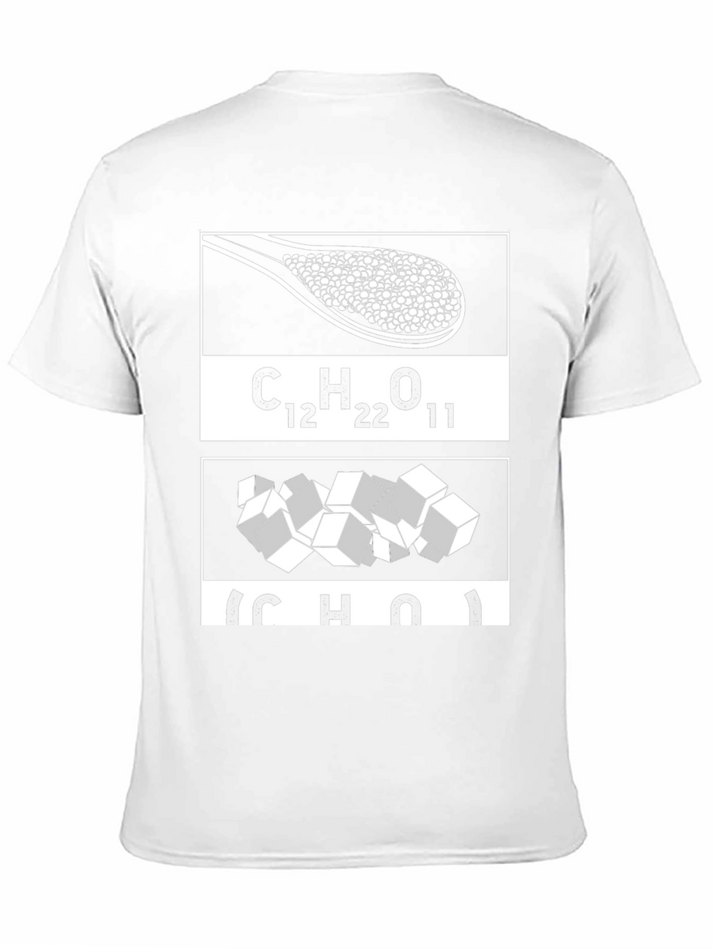 Sugar Molecule T-Shirt - Chemistry Humor Tee