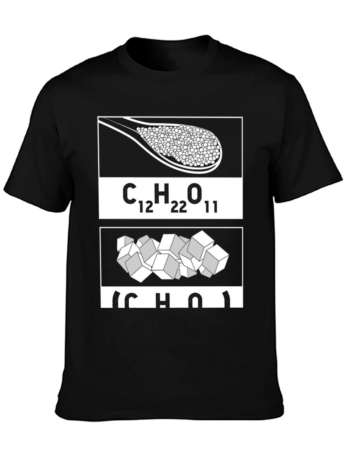 Sugar Molecule T-Shirt - Chemistry Humor Tee