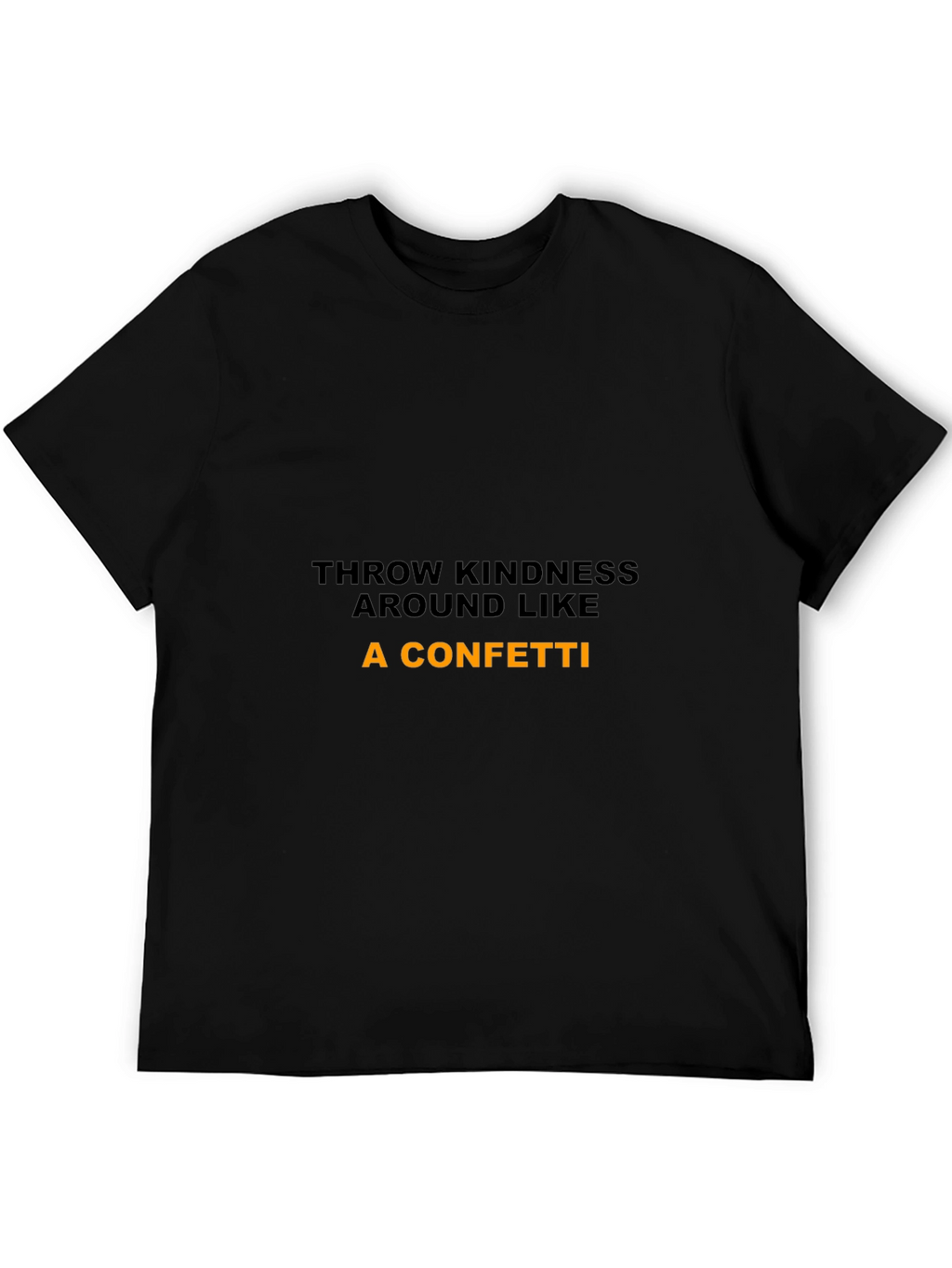 Kindness Confetti Graphic Tee - Trendy Casual Top