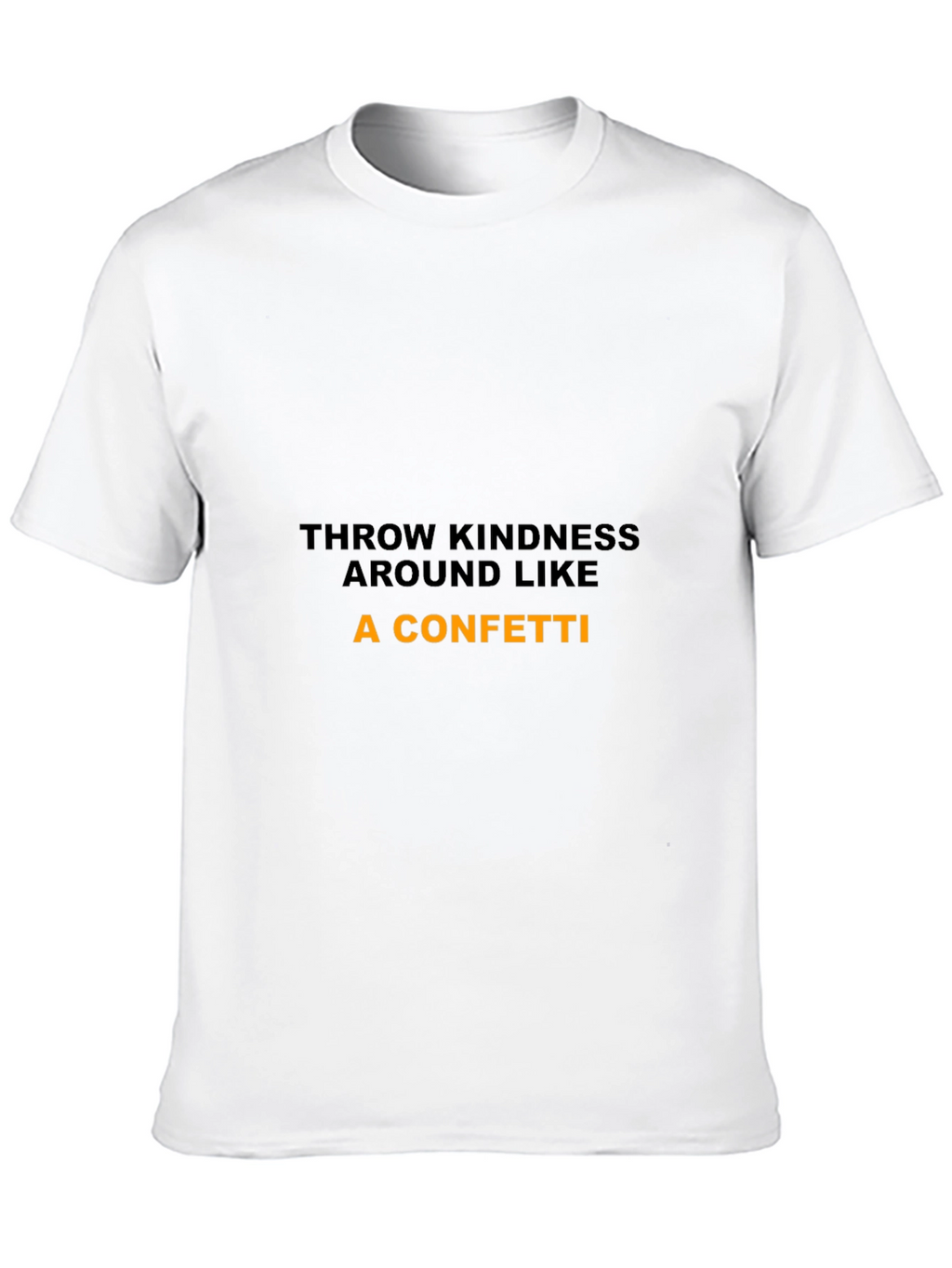 Kindness Confetti Graphic Tee - Trendy Casual Top