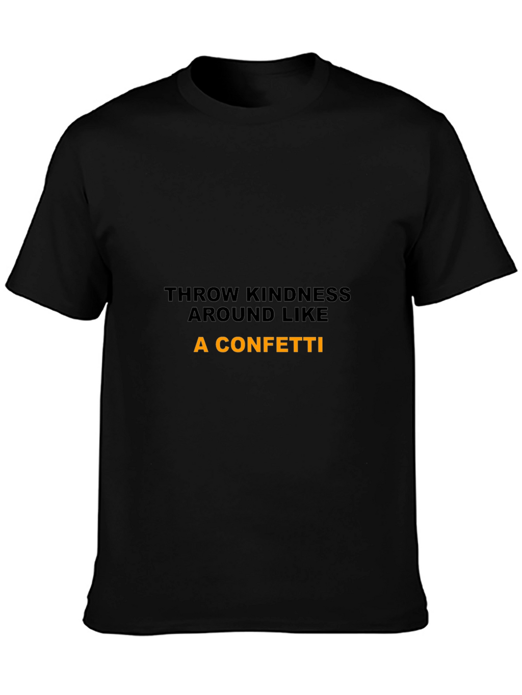Kindness Confetti Graphic Tee - Trendy Casual Top