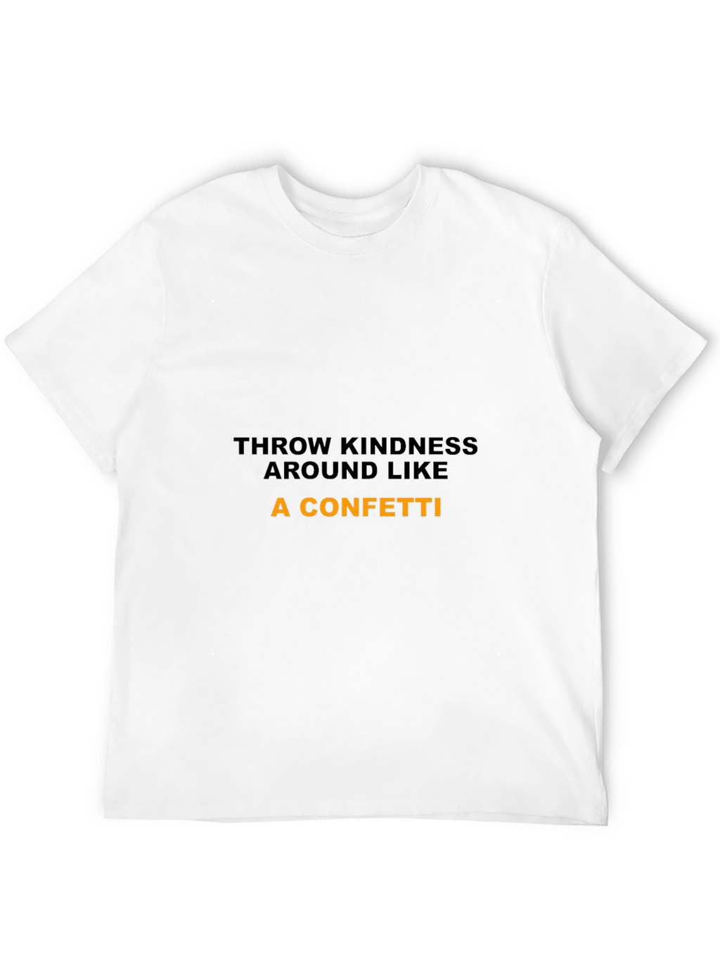 Kindness Confetti Graphic Tee - Trendy Casual Top